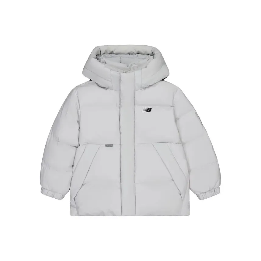 New Balance совместный бренд Down Jacket NB Silver White Детский