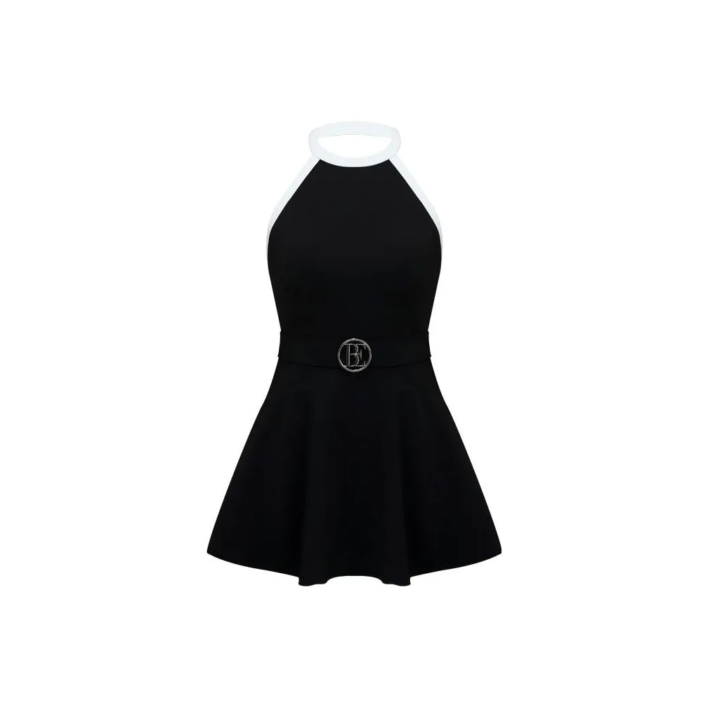 BALNEAIRE Little Black Dress Swim Dresses & Skirts Women's Elegant Black