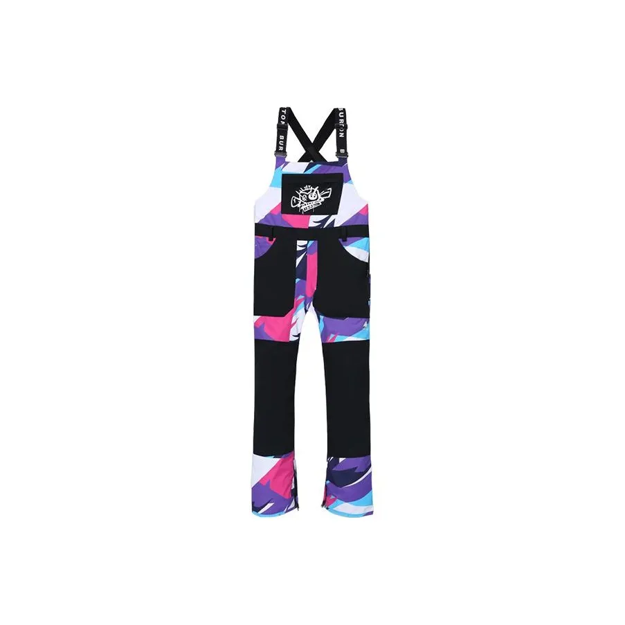 BURTON X lol Co Бренд Фиолетовые Женские Лыжные Брюки