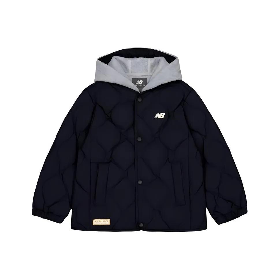 New Balance совместный бренд Down Jacket NB Черный Детский