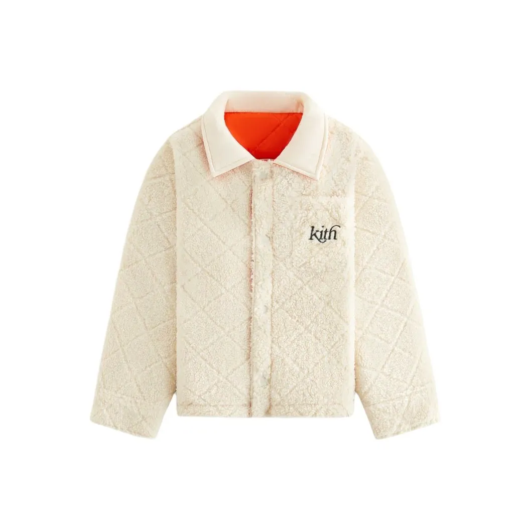 KITH Collaboration Куртки Пальто Белый Дети Возраст 3-7 Лет