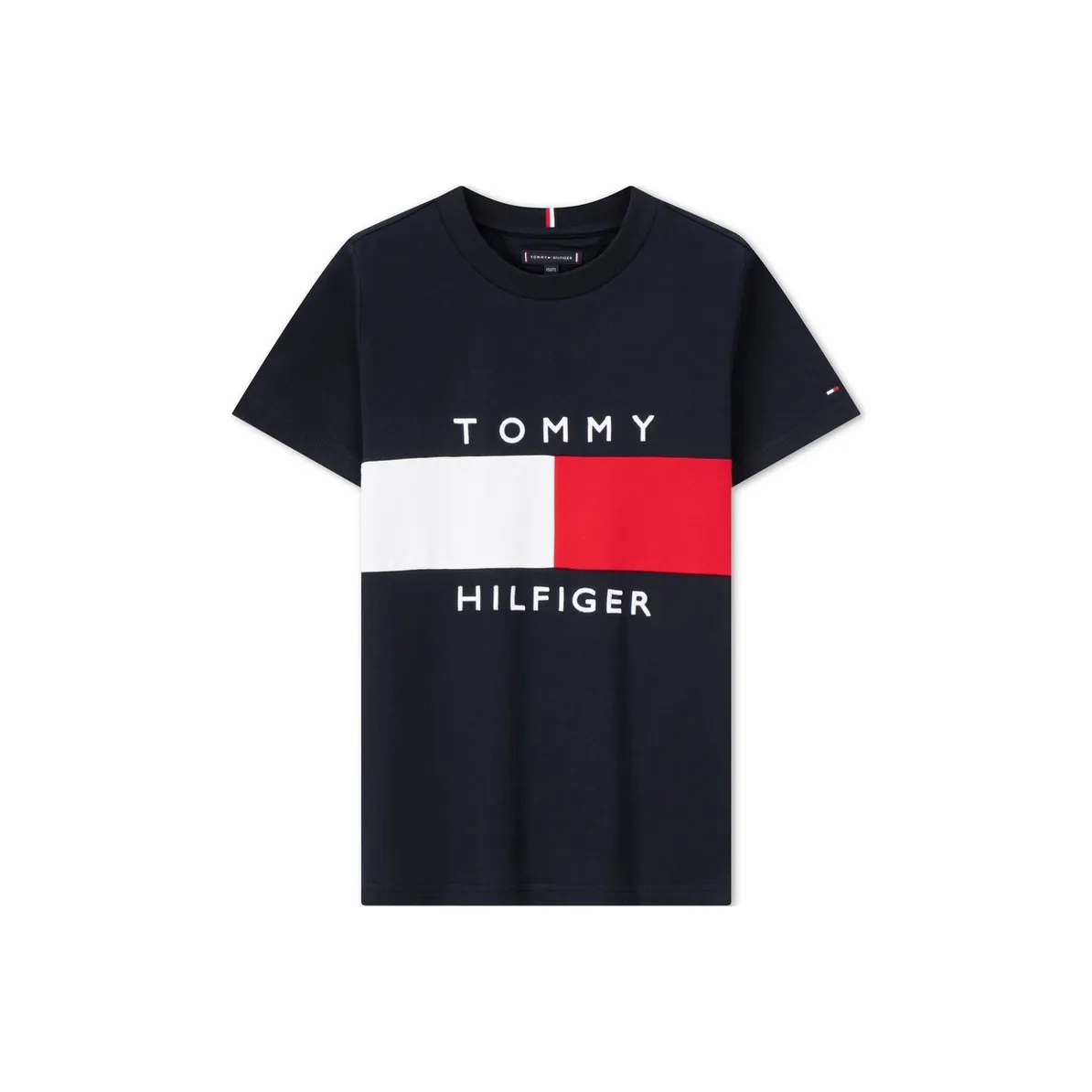 Tommy Hilfiger рубашка темно-синяя для детей 3-7 лет