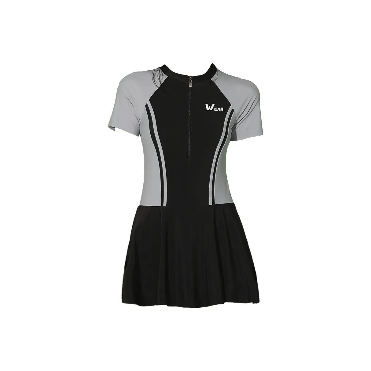 HAOZHILANG Серый Женские Купальники One Piece