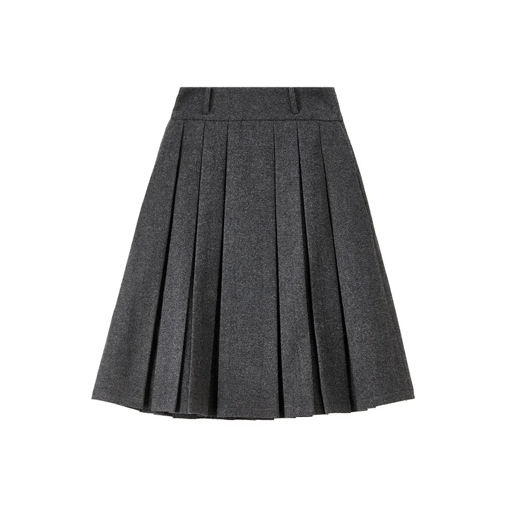 SENTUBILA Повседневные короткие юбки женские цвет песочно-серый