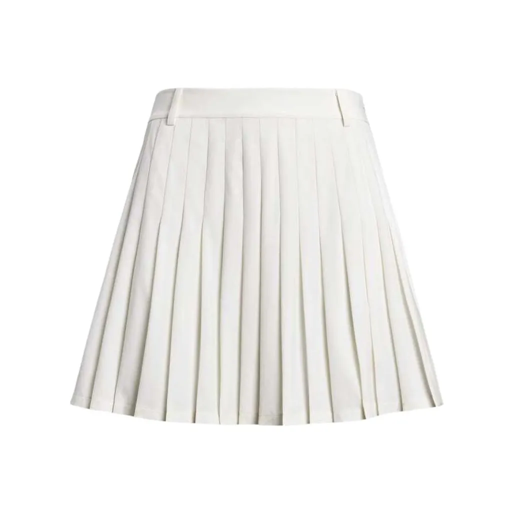 Polo Ralph Lauren SS25 Casual Short Skirts Women's Porcelain White