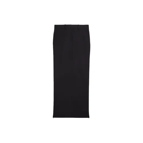 Helmut Lang Черные Женские Повседневные Длинные Юбки