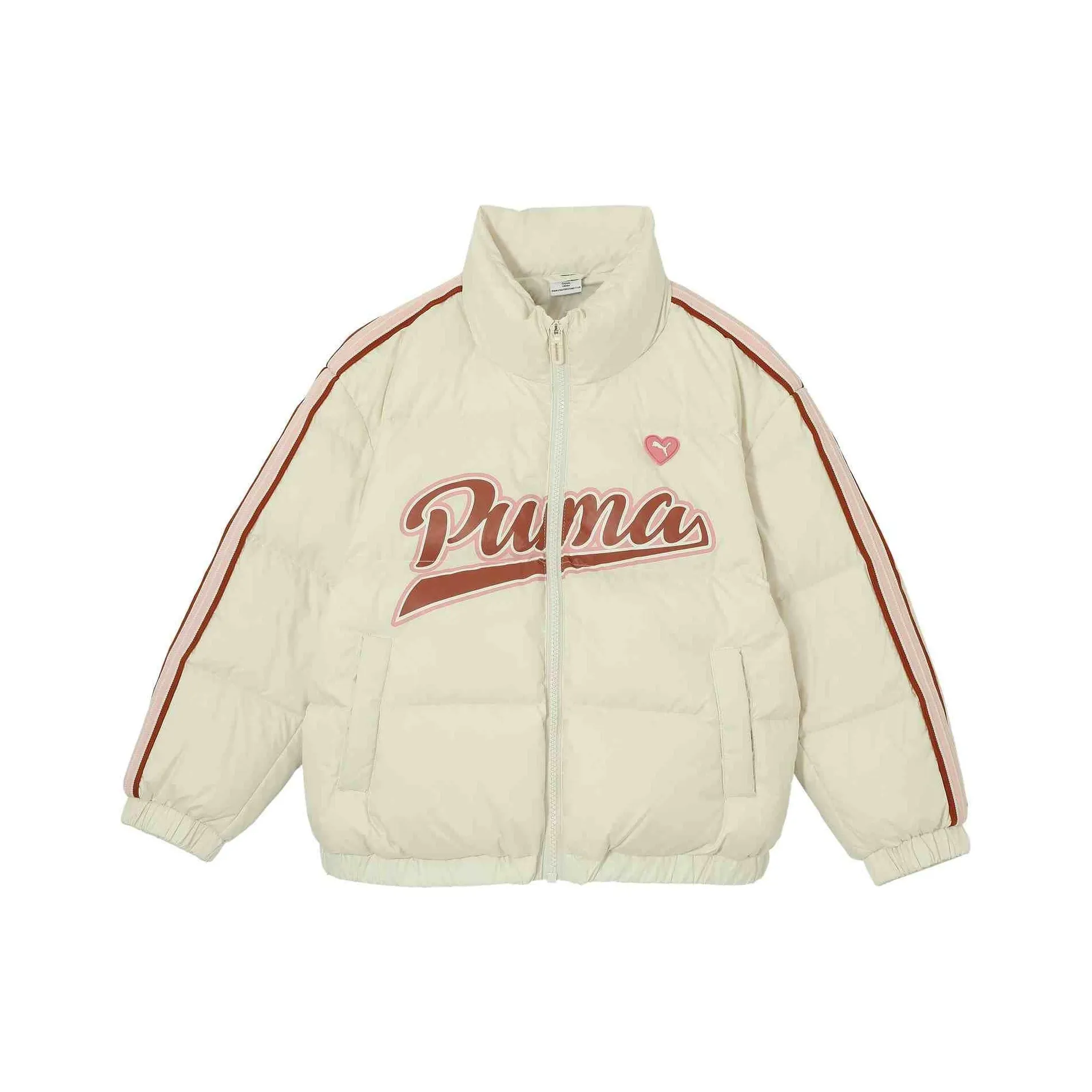 PUMA Down Jacket Sportstyle Series Белый Детский