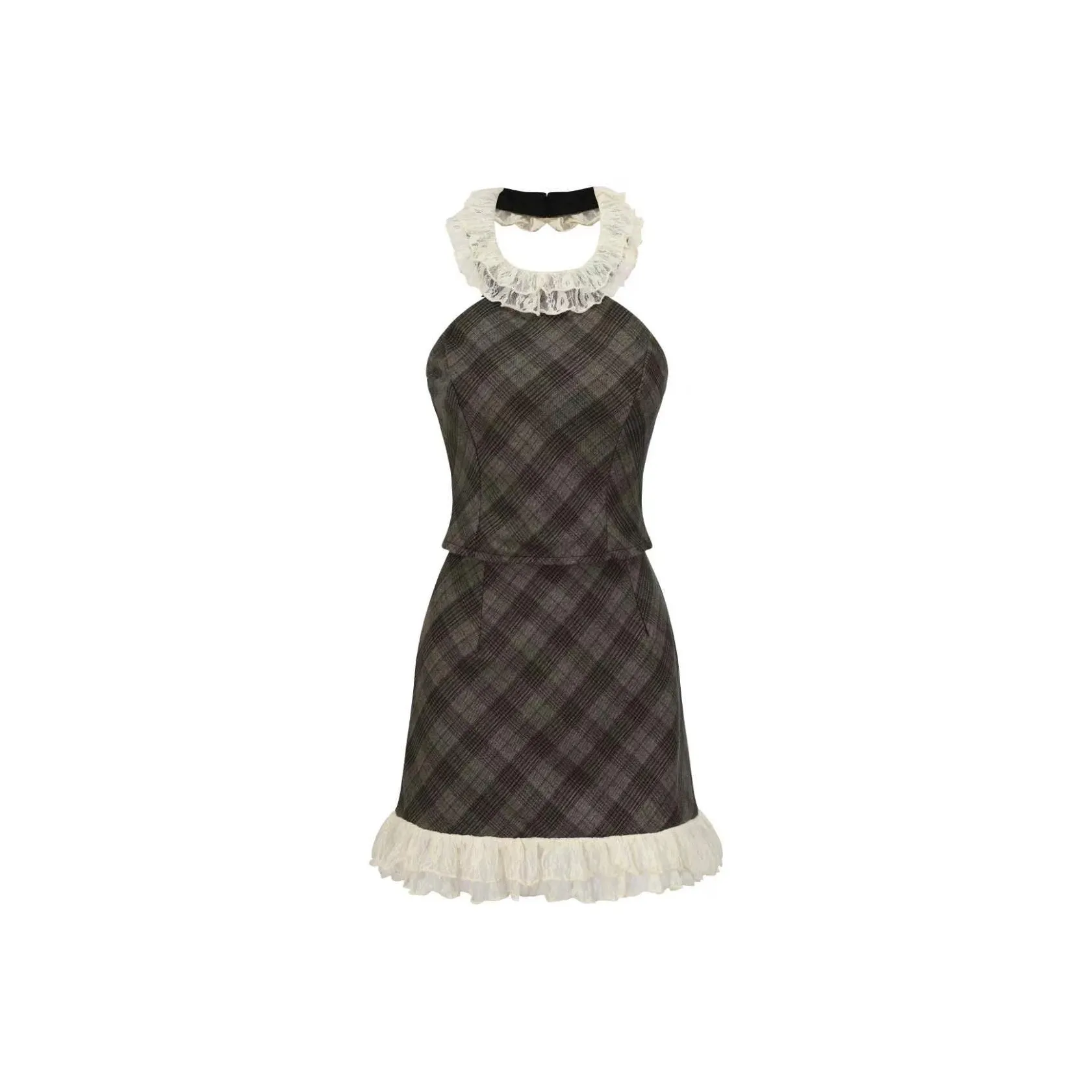 FIAWANG Комплект с юбкой Женские Коричневый