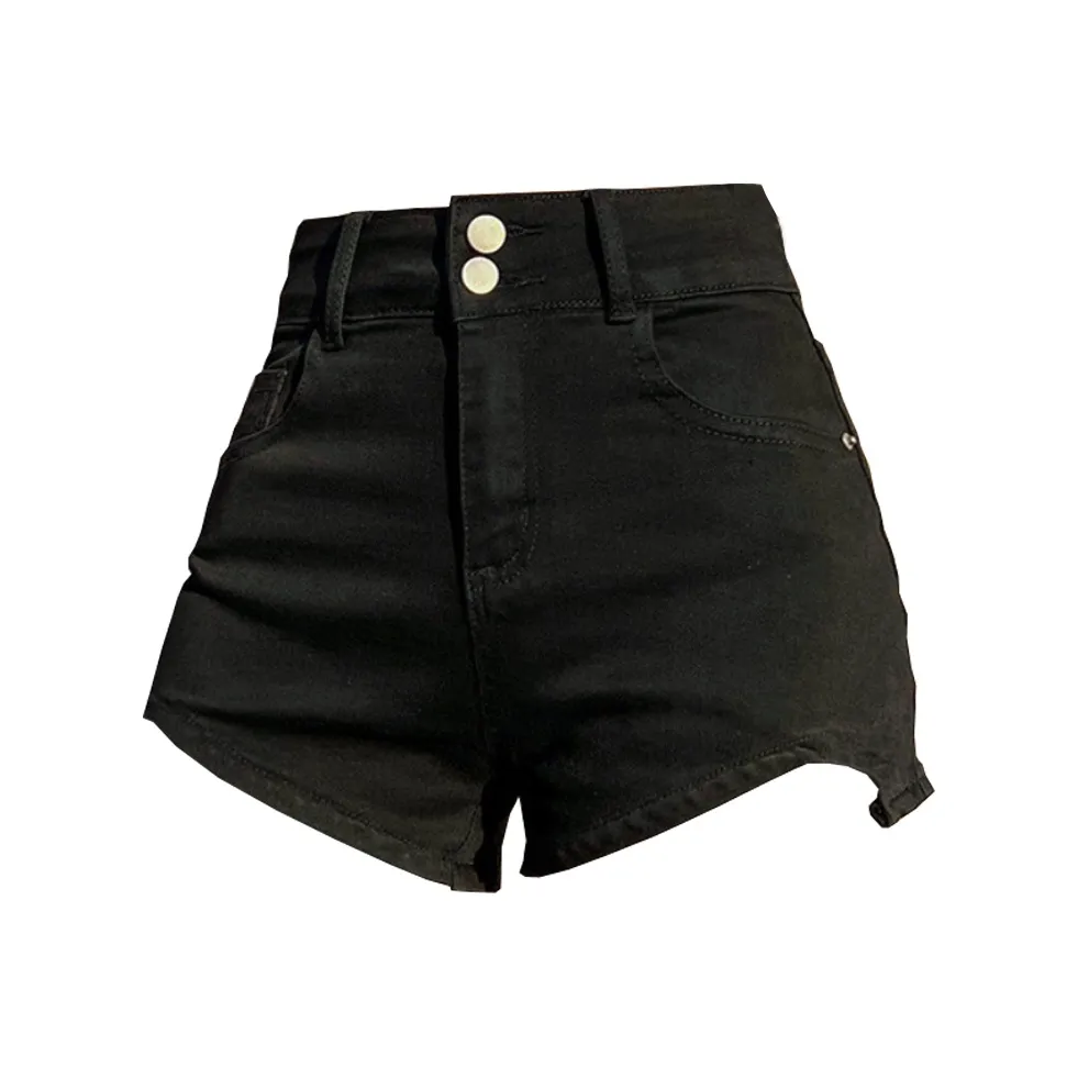 Concubine Zhu Джинсовые шорты Женские Черные