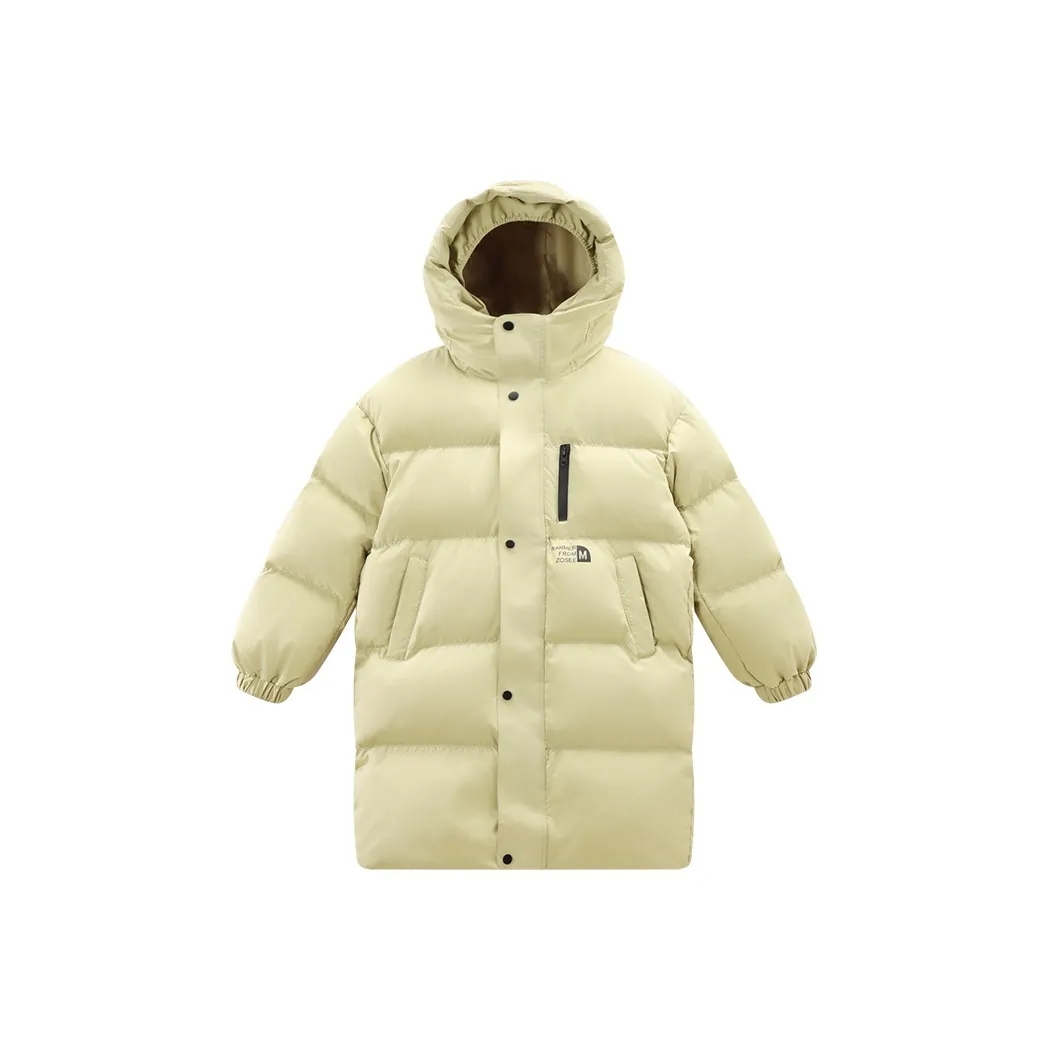 ZOSEE Тройная защита MID Длина (размер в длину) С капюшоном Пуховик Подростки