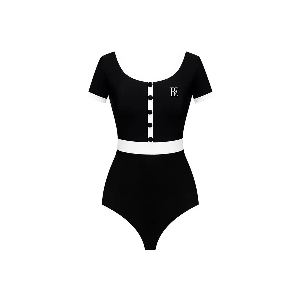 BALNEAIRE One Piece Swimsuits Women's Modern Black White