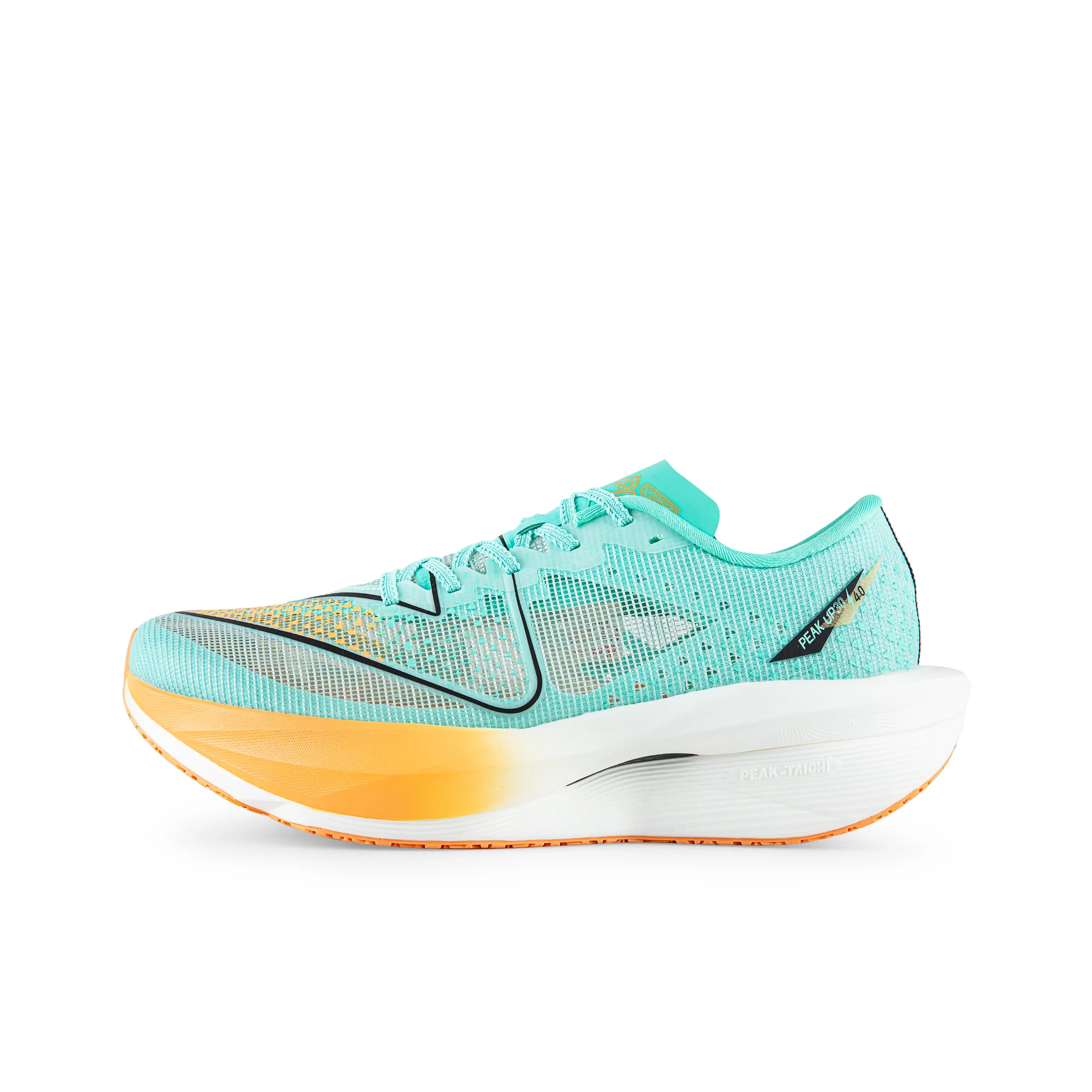 PEAK UP30 4,0 Беговые кроссовки Низкий верх Ледяной синий Унисекс