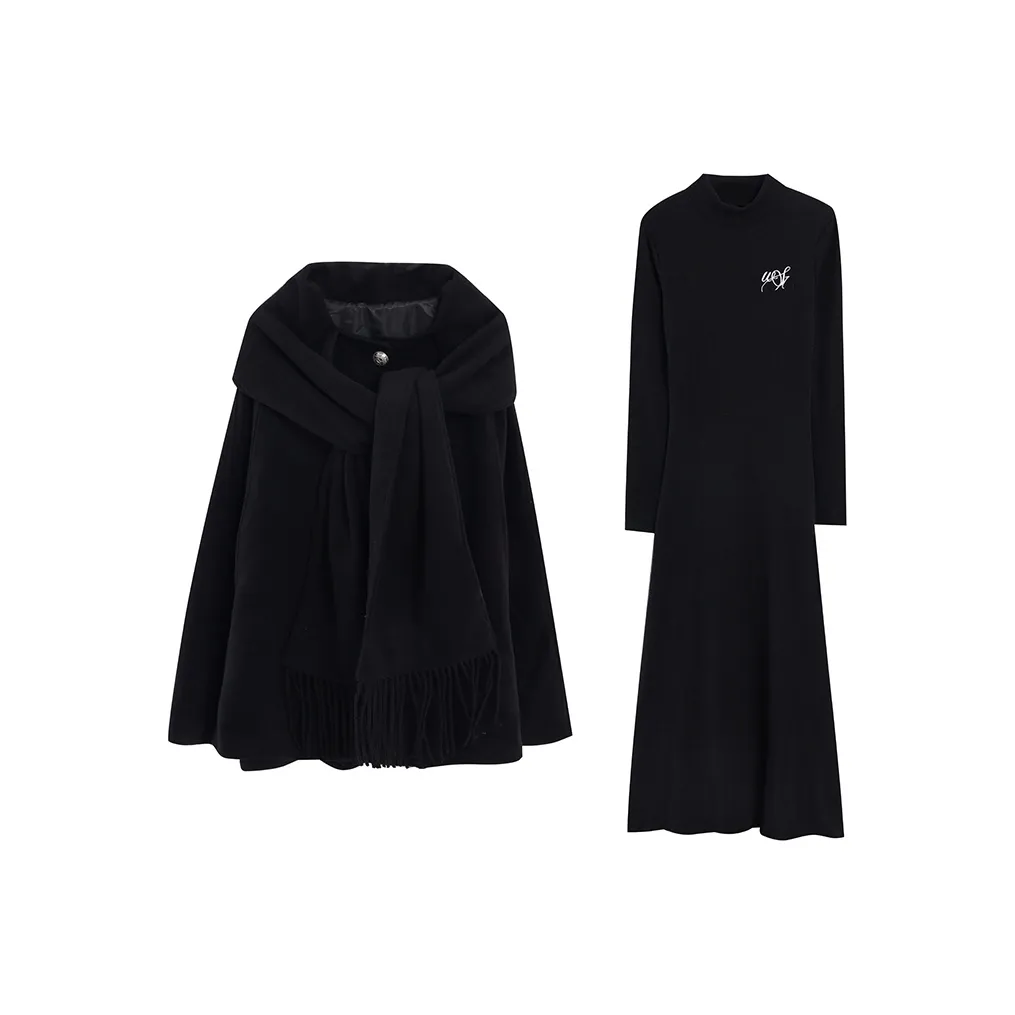 WOWI KCKS Комплект с юбкой Женская Черная