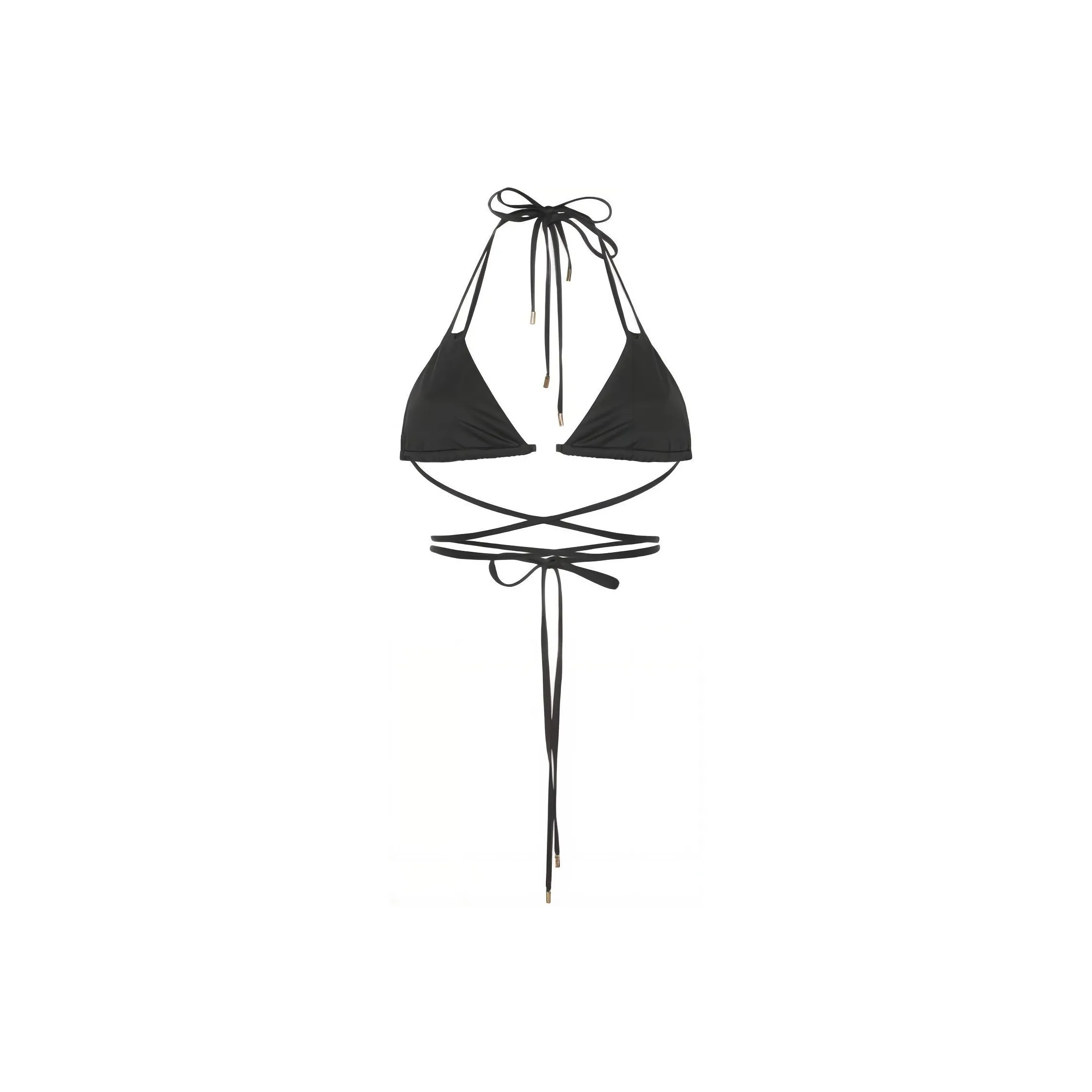 LOEWE X Paula's Ibiza Anagram motif Bikini Top