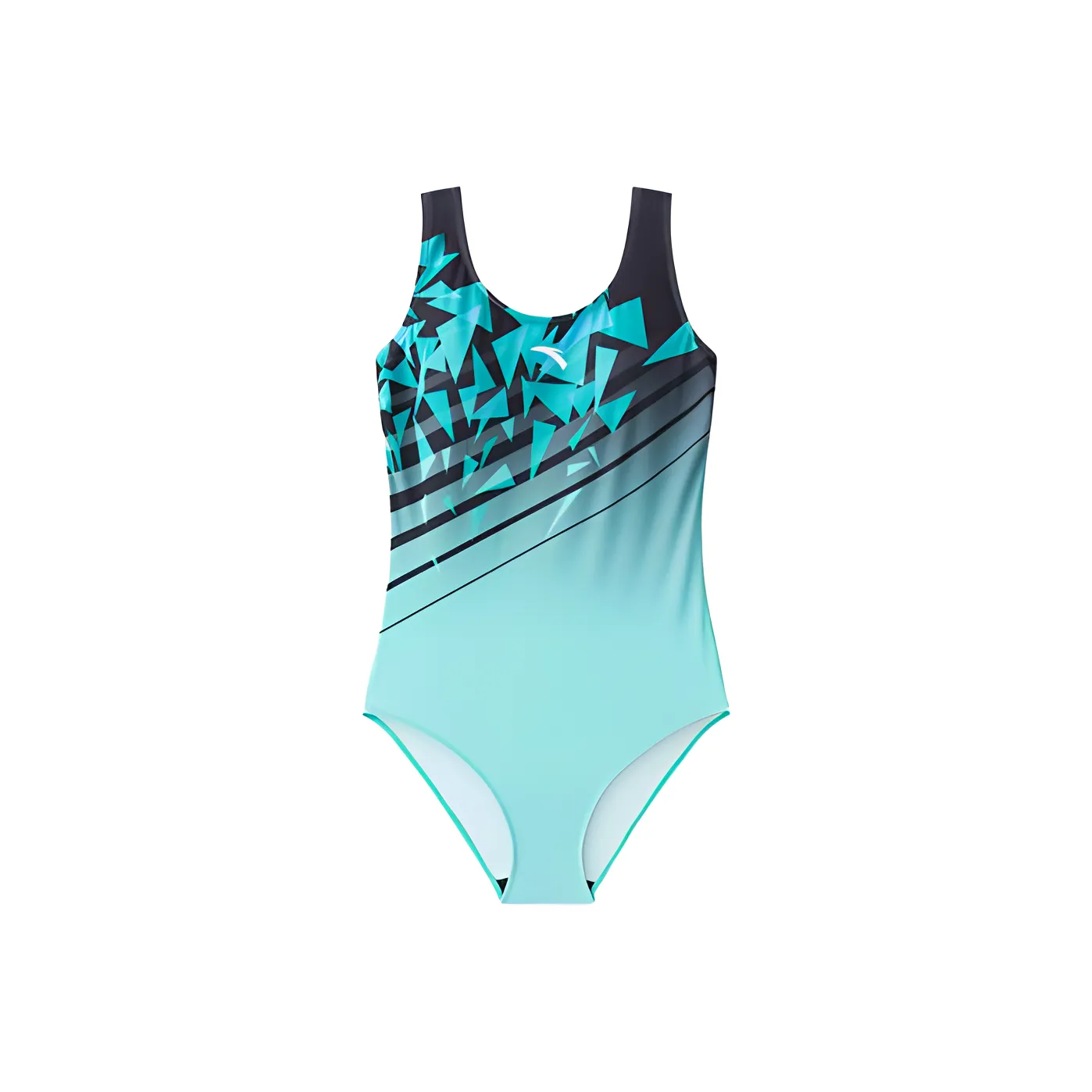 ANTA One Piece Swimsuits Women's Colorblock Green