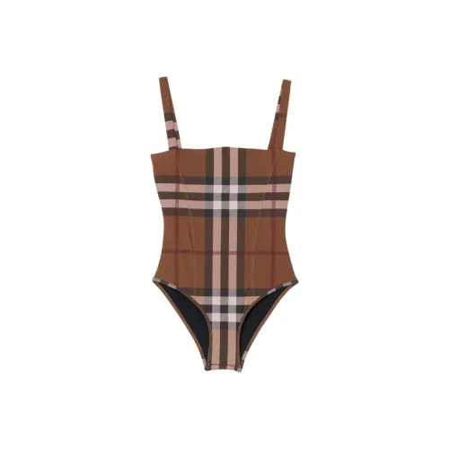 Burberry Умбра Женские Ван-Пис Купальники