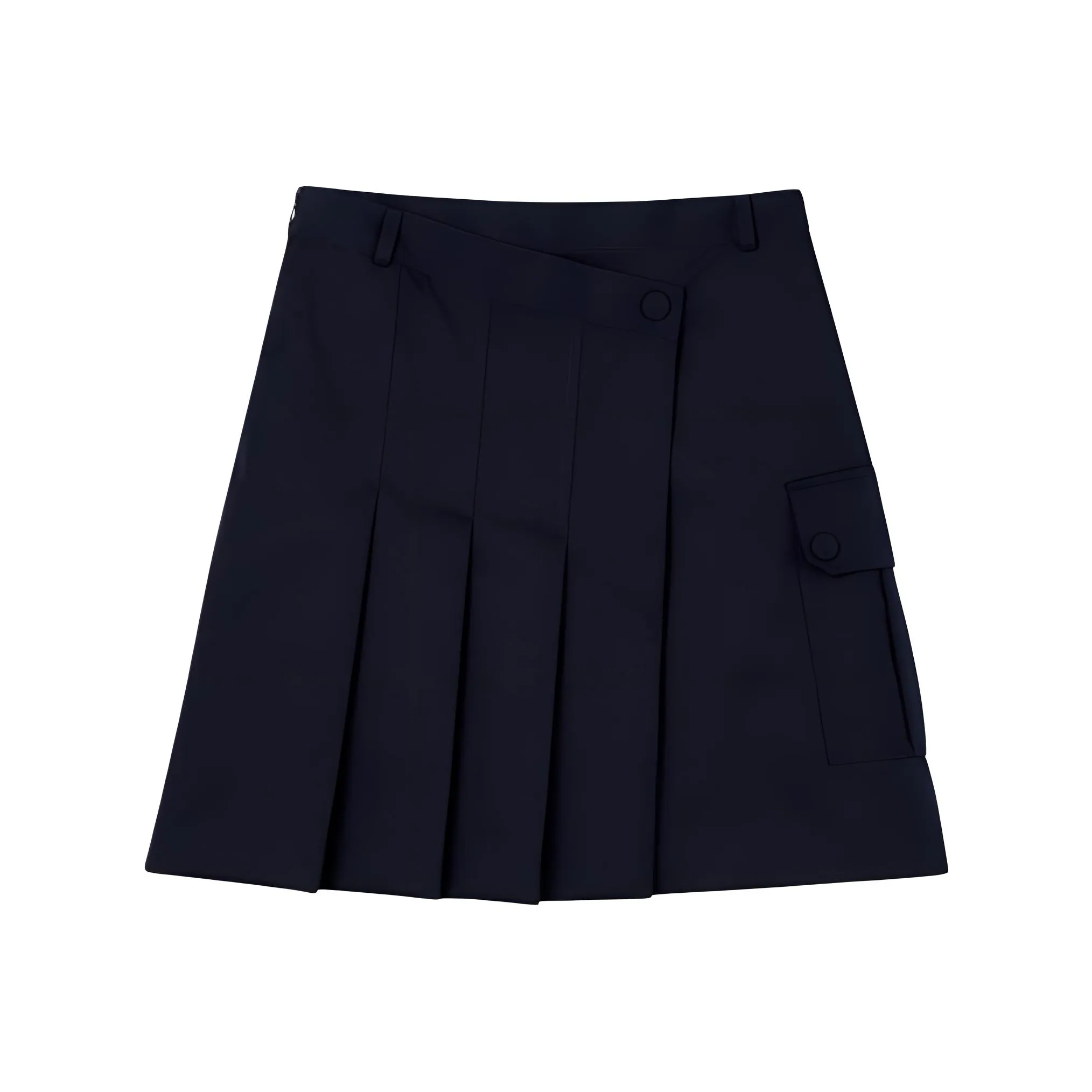 Sandro Pleated Mini Skirt