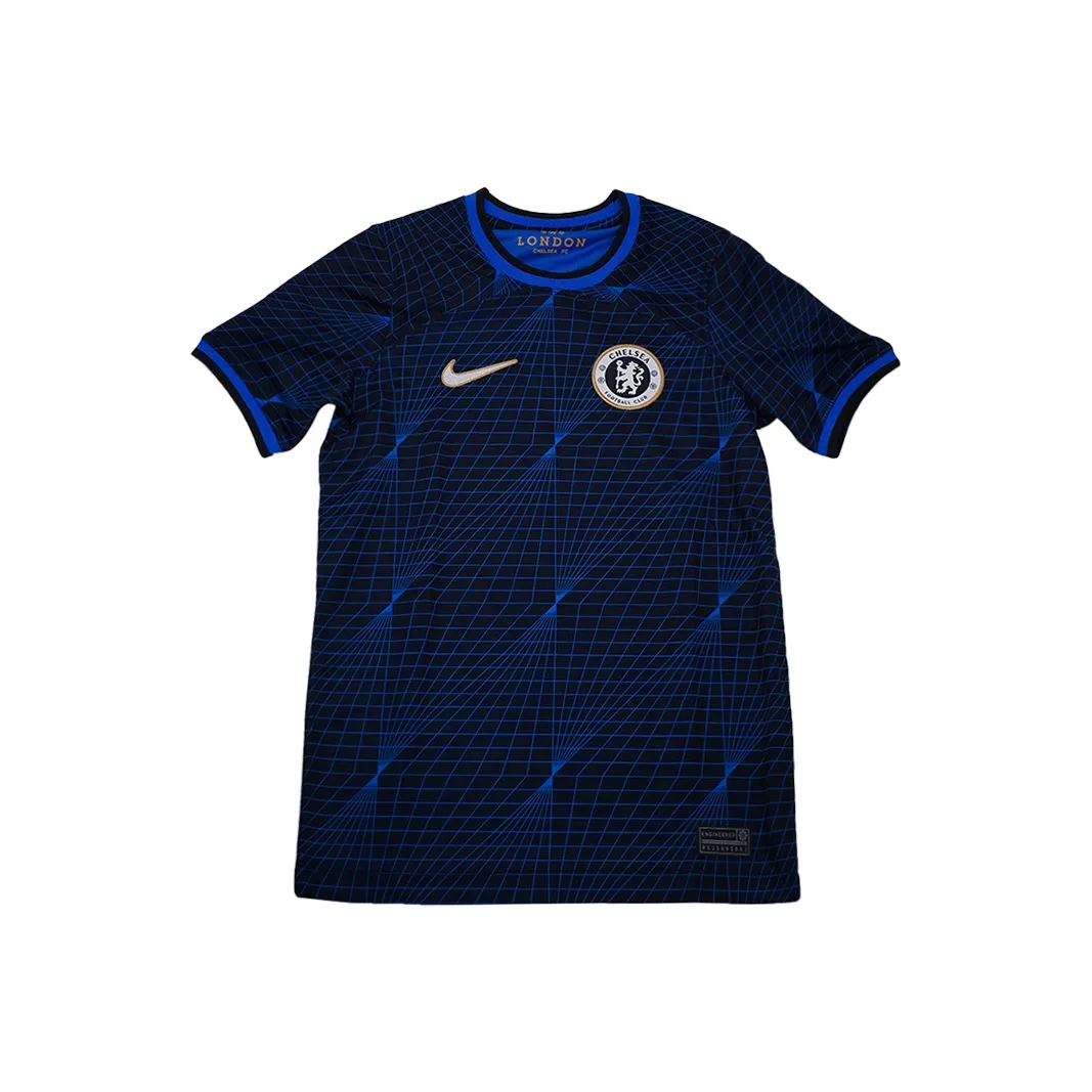 Nike T-Shirt Chelsea F.C. 2023 24 Stadium Away Blue Black Детский