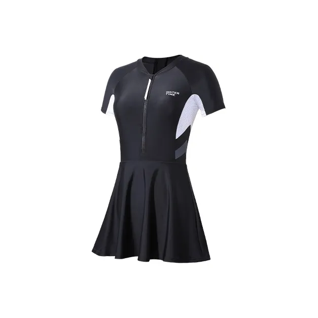 Watertime Черно-белая панда Женские ван-пис купальники