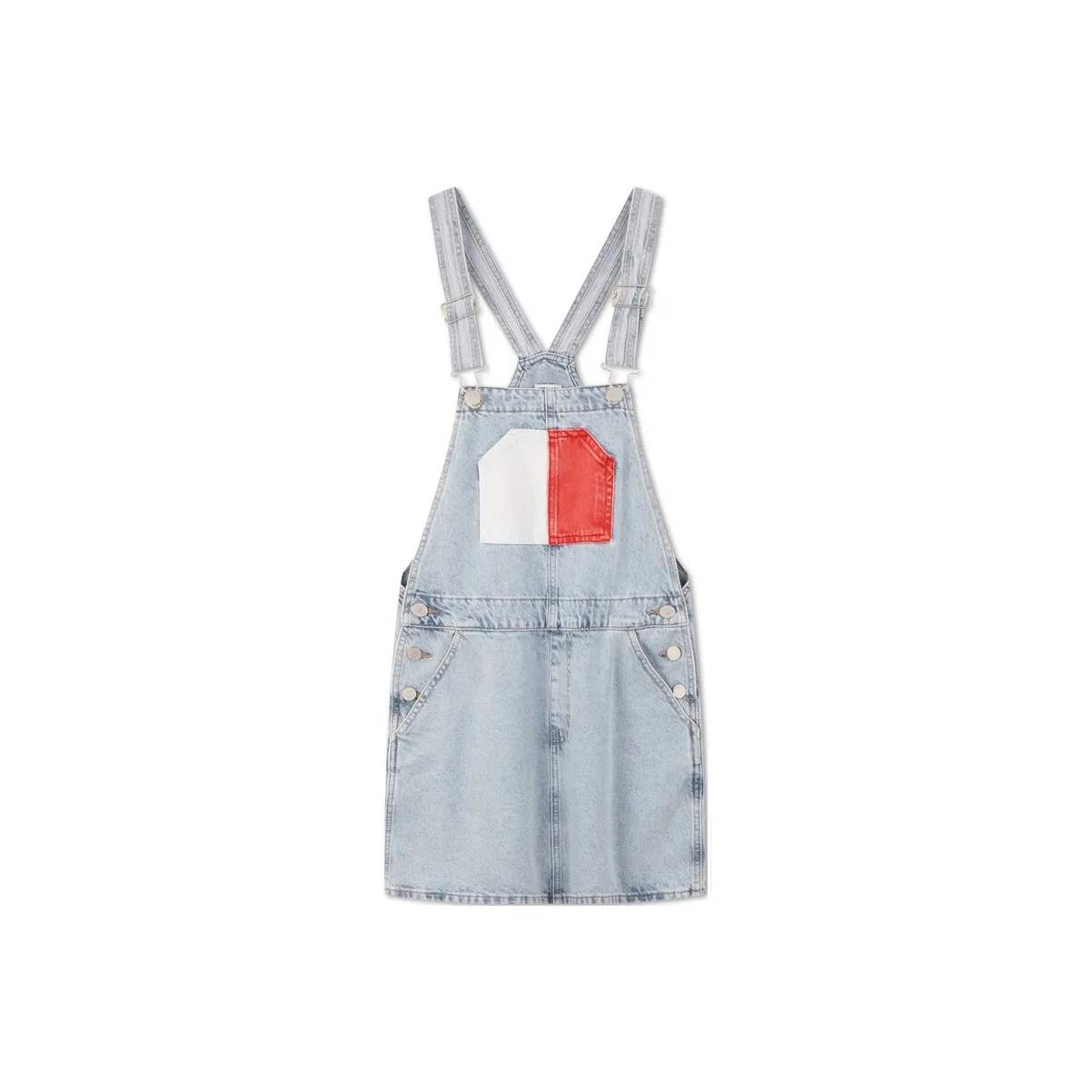 Tommy Hilfiger Джинсовые короткие юбки Женские Джинсовый синий