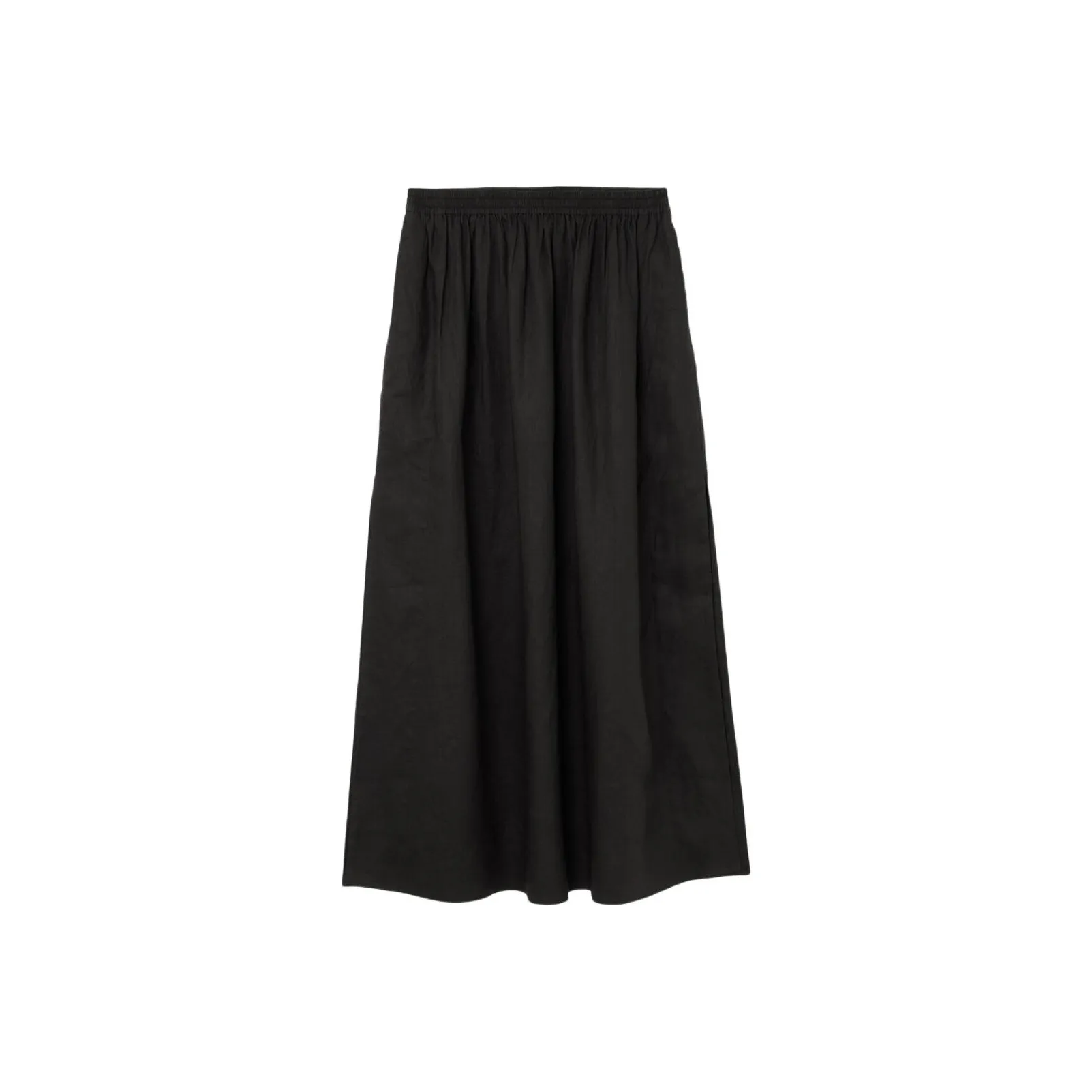 COS Повседневный Длинный Юбка Женские Черный