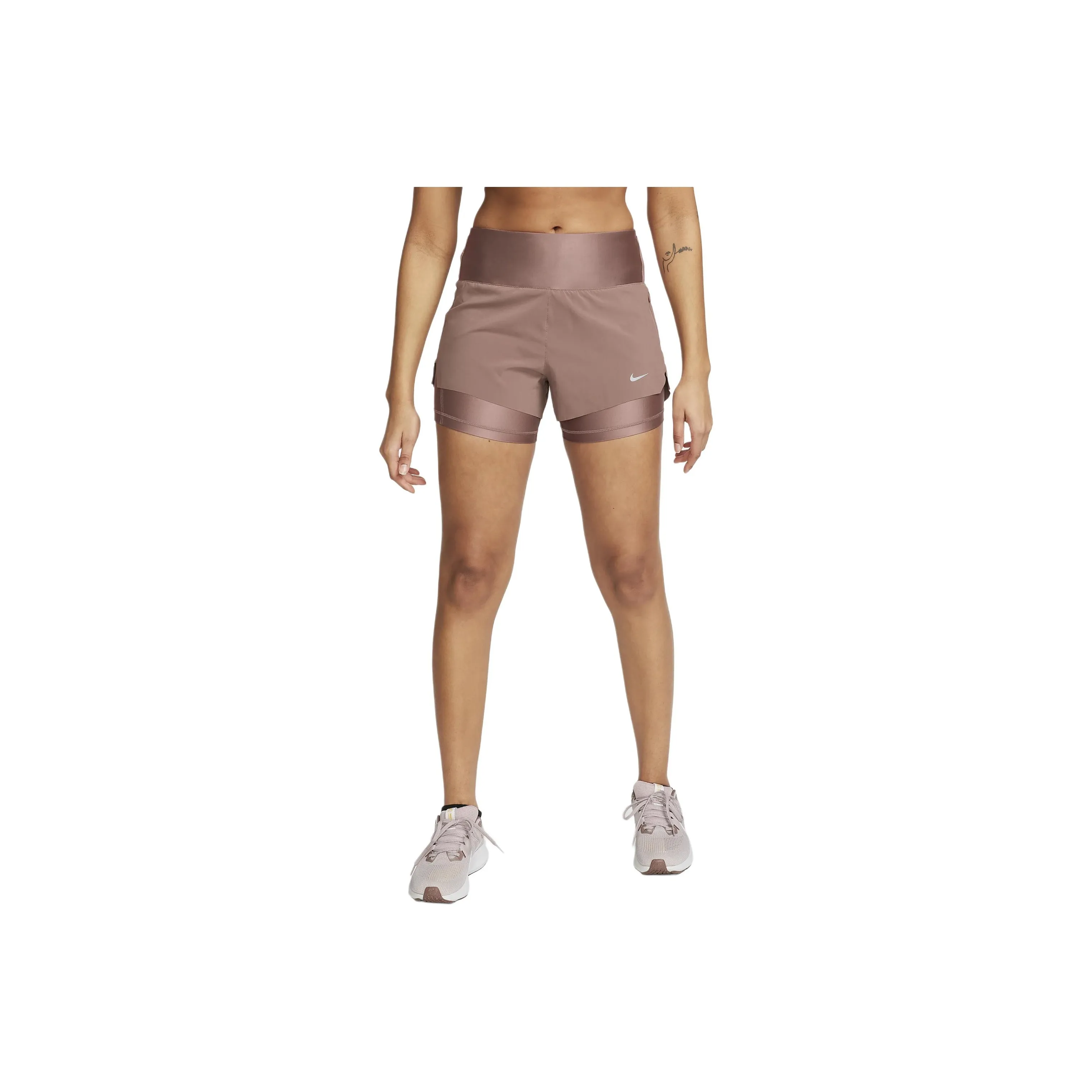 Nike Dri-FIT Swift Women's Mid-Rise 3" 2-in-1 Running Shorts With Pockets