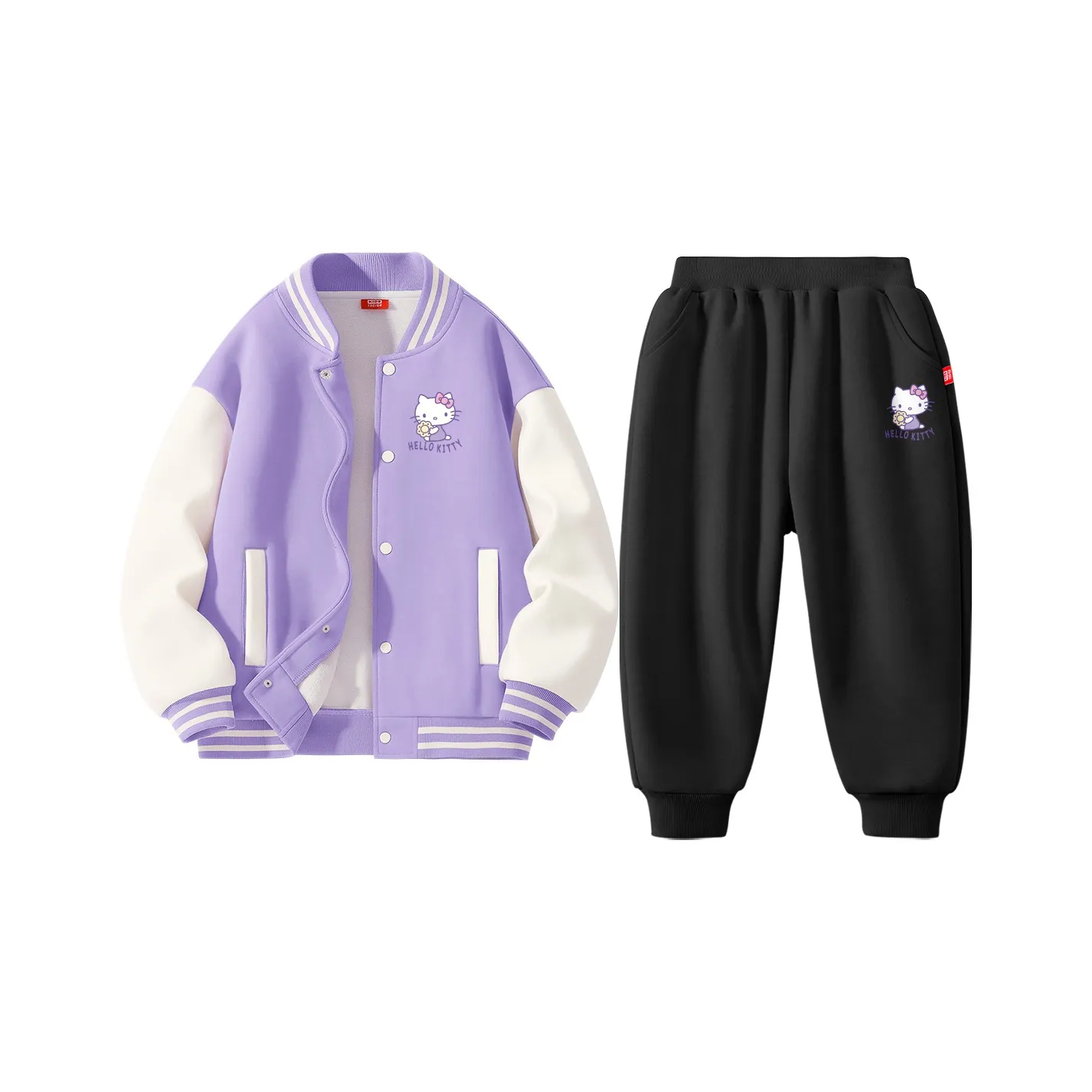 Hello Kitty Повседневная Спортивная Одежда для Детей