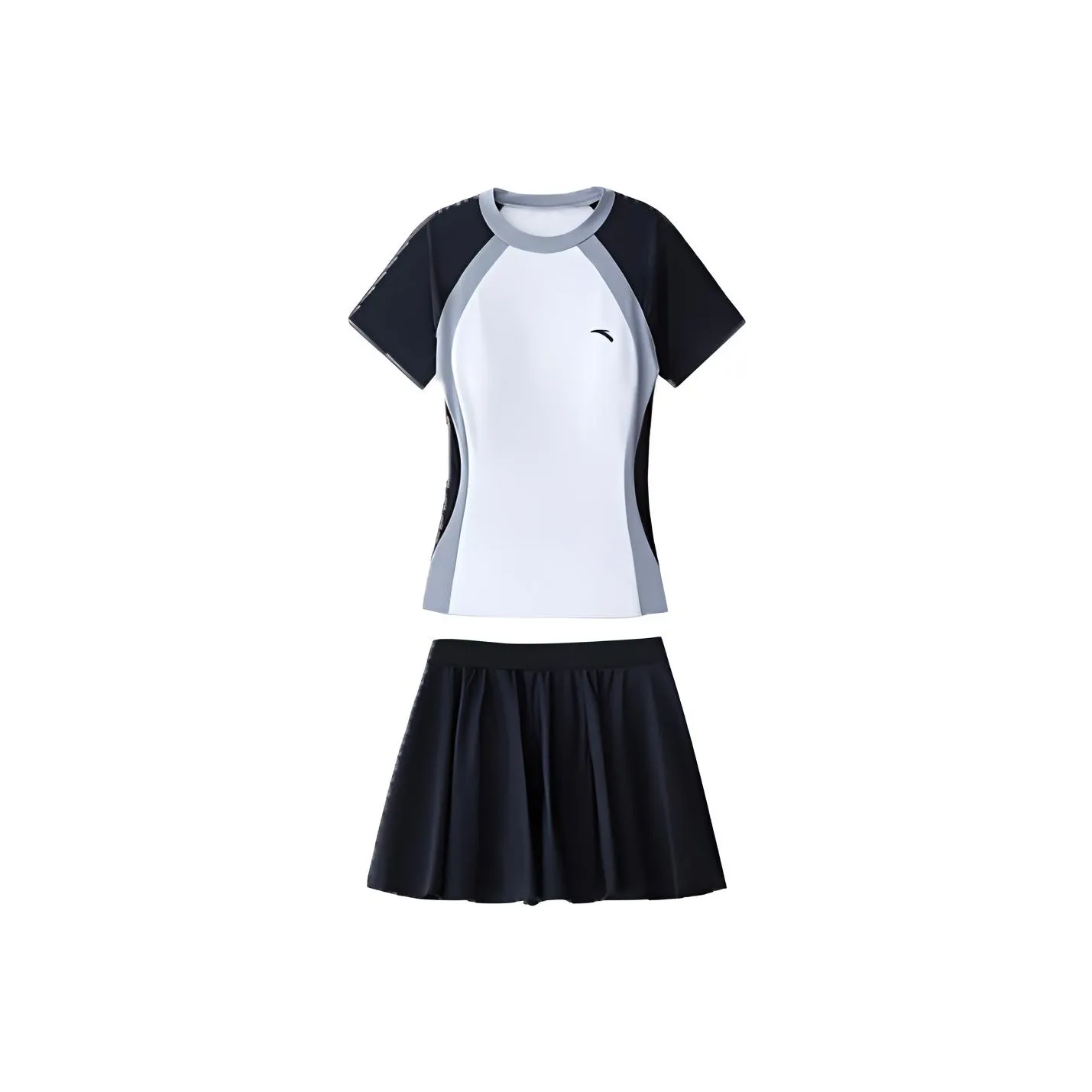 ANTA Двухкомпонентный купальник женский черный