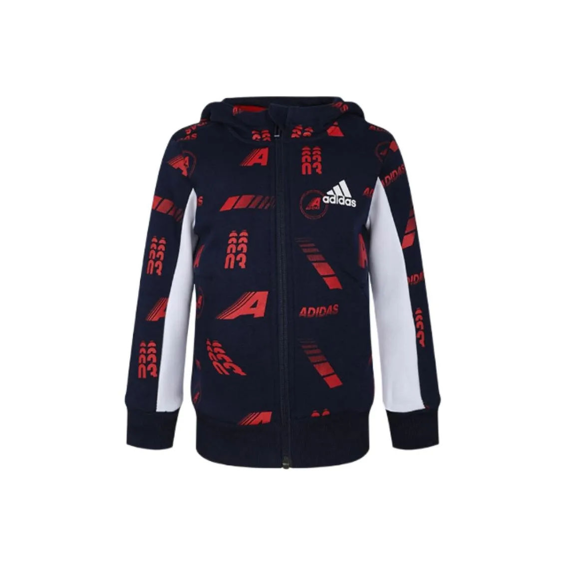 Adidas Куртки и пальто темно-синие для детей 3-7 лет