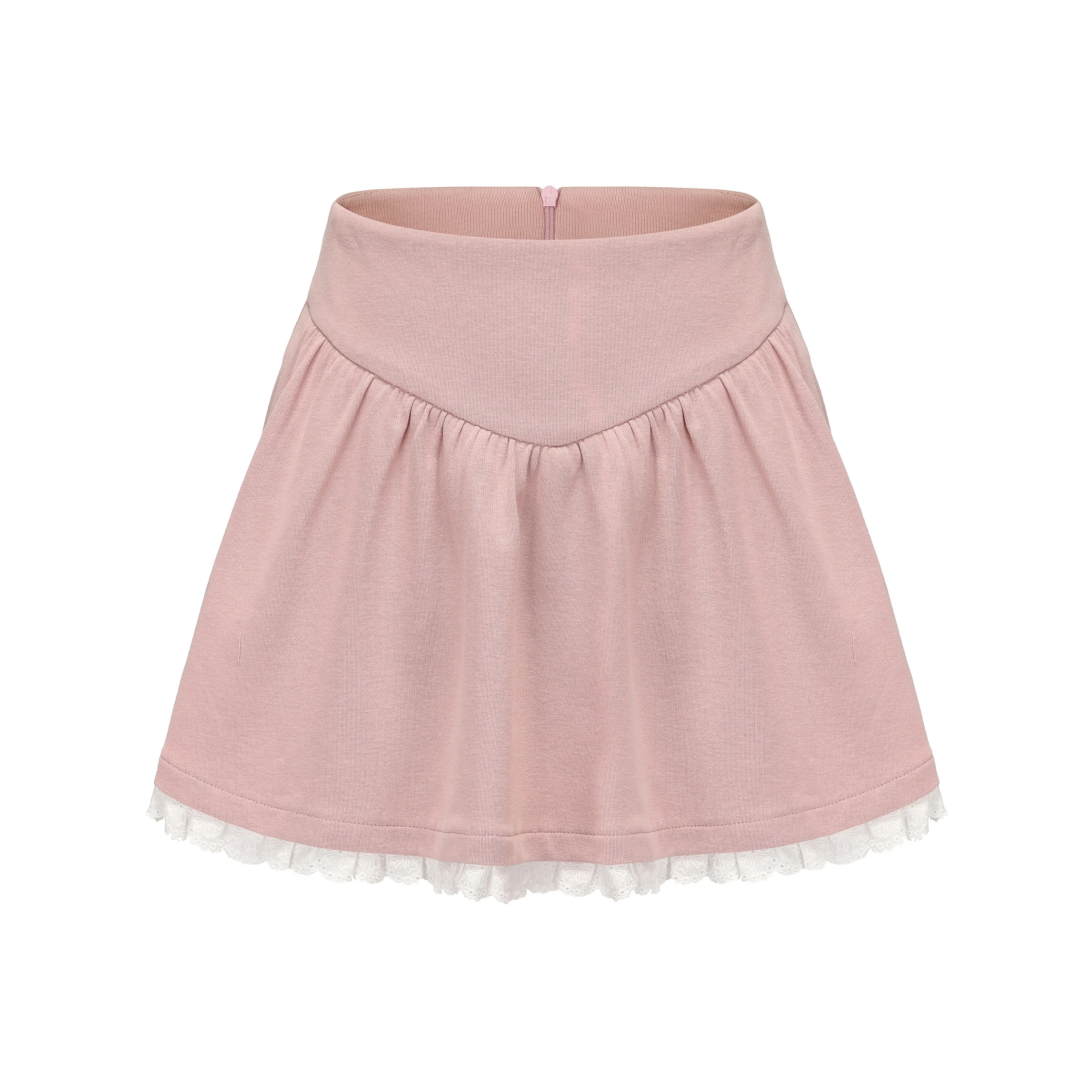 CHIWAWAMEME Повседневные короткие юбки Женские Glutinous Розовый