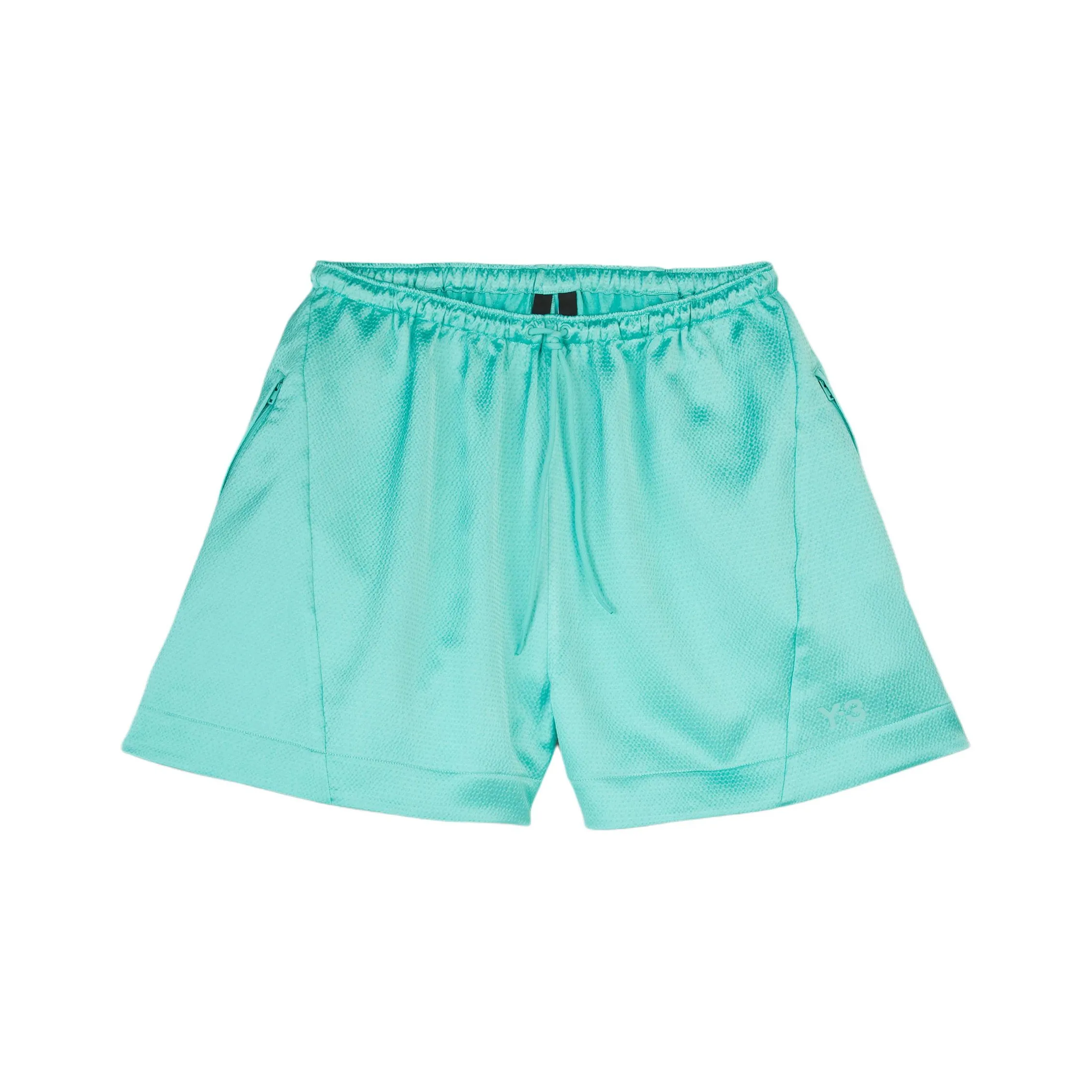 Y 3 Tech SEERSUCKER SHORTS Спортивные шорты Женские Темно-мятно-зеленый