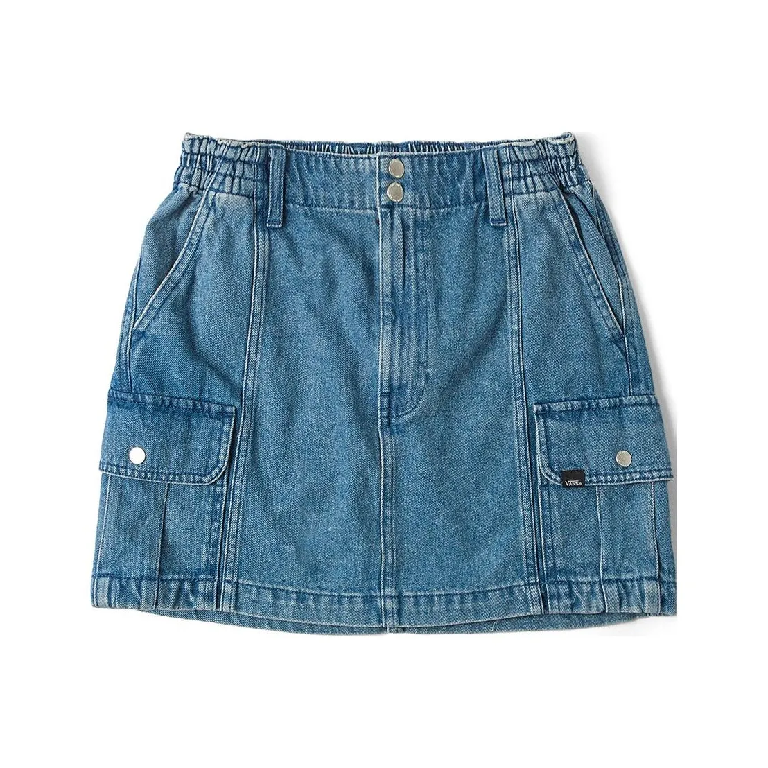 VANS Джинсовые короткие юбки Женские Blue