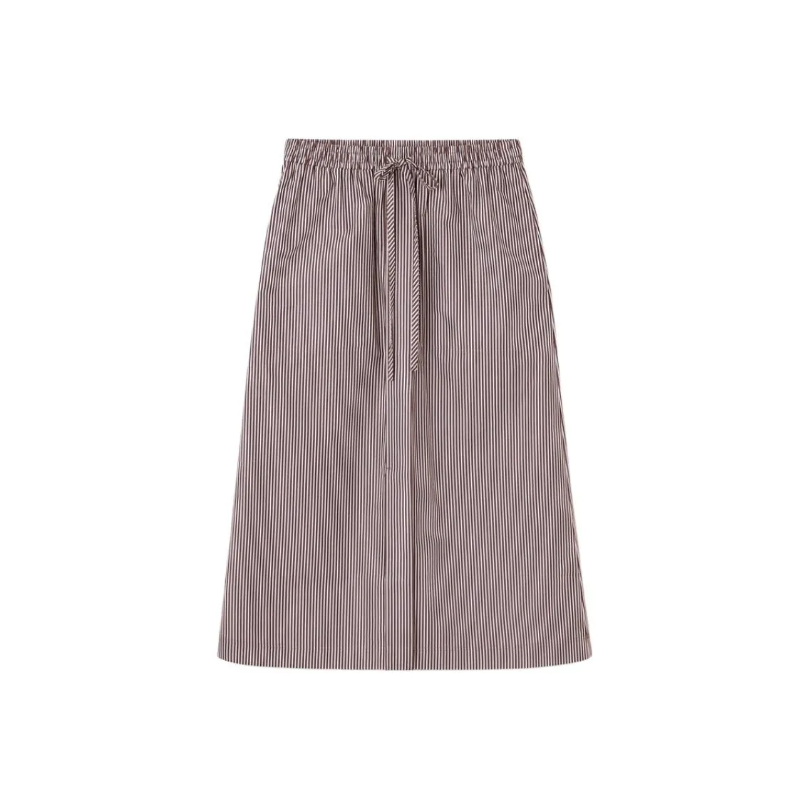 COS Повседневный Длинный Юбка Женская Коричневый Белый