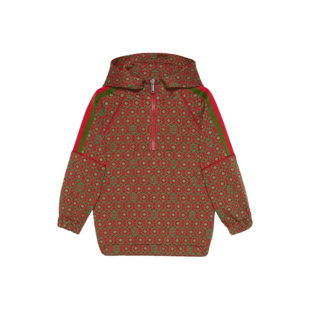 GUCCI SS24 Свитшот Хаки Детский