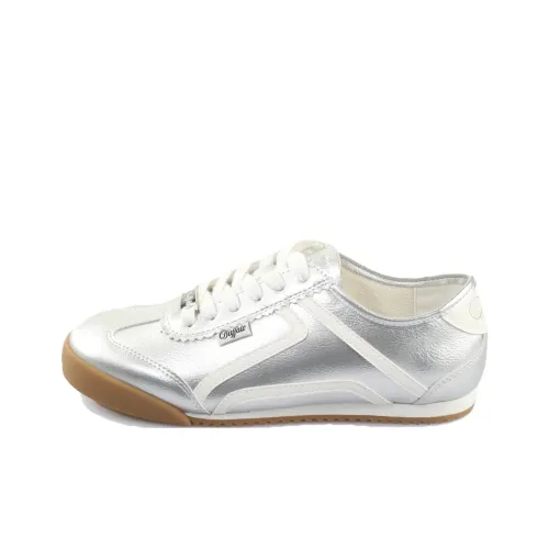 Buffalo Кроссовки для скейтбординга Low Top Серебристый/Белый Унисекс