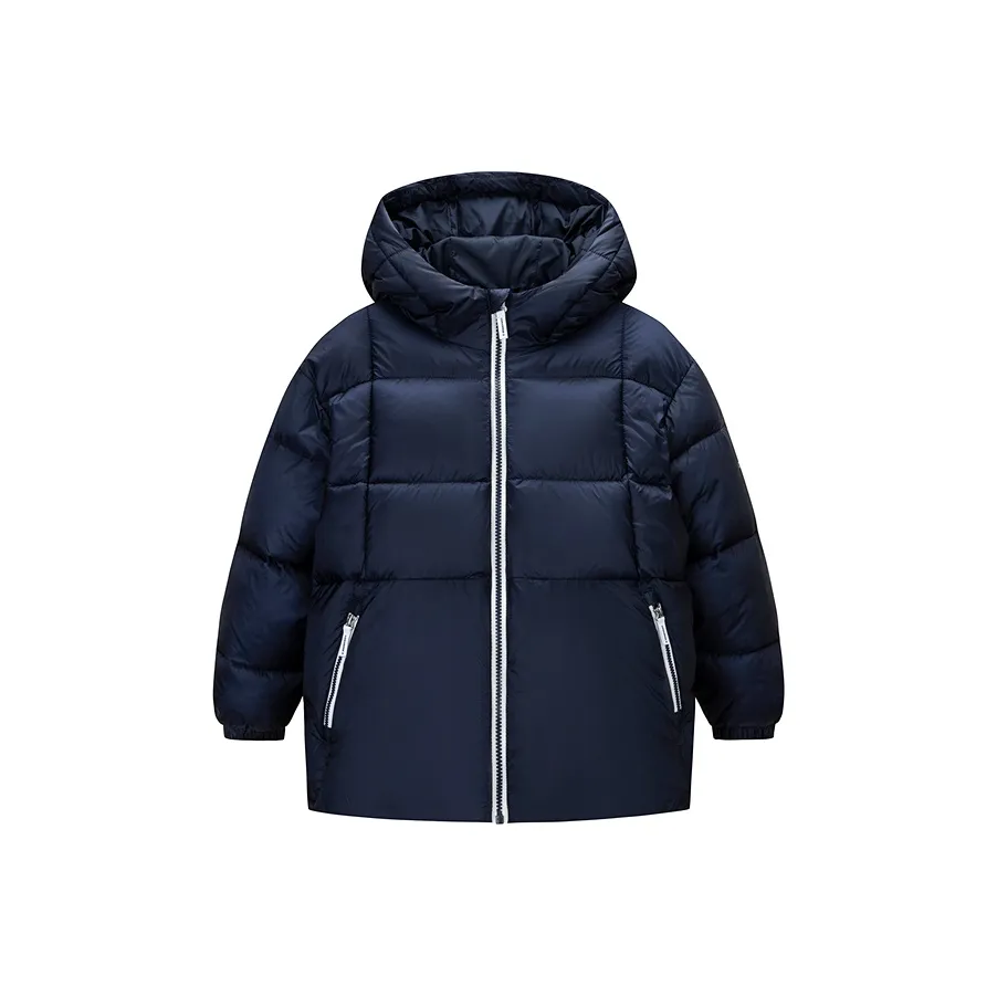 Конверс Хлопковый пуховик Темно-синий Children Возраст 3-7 лет