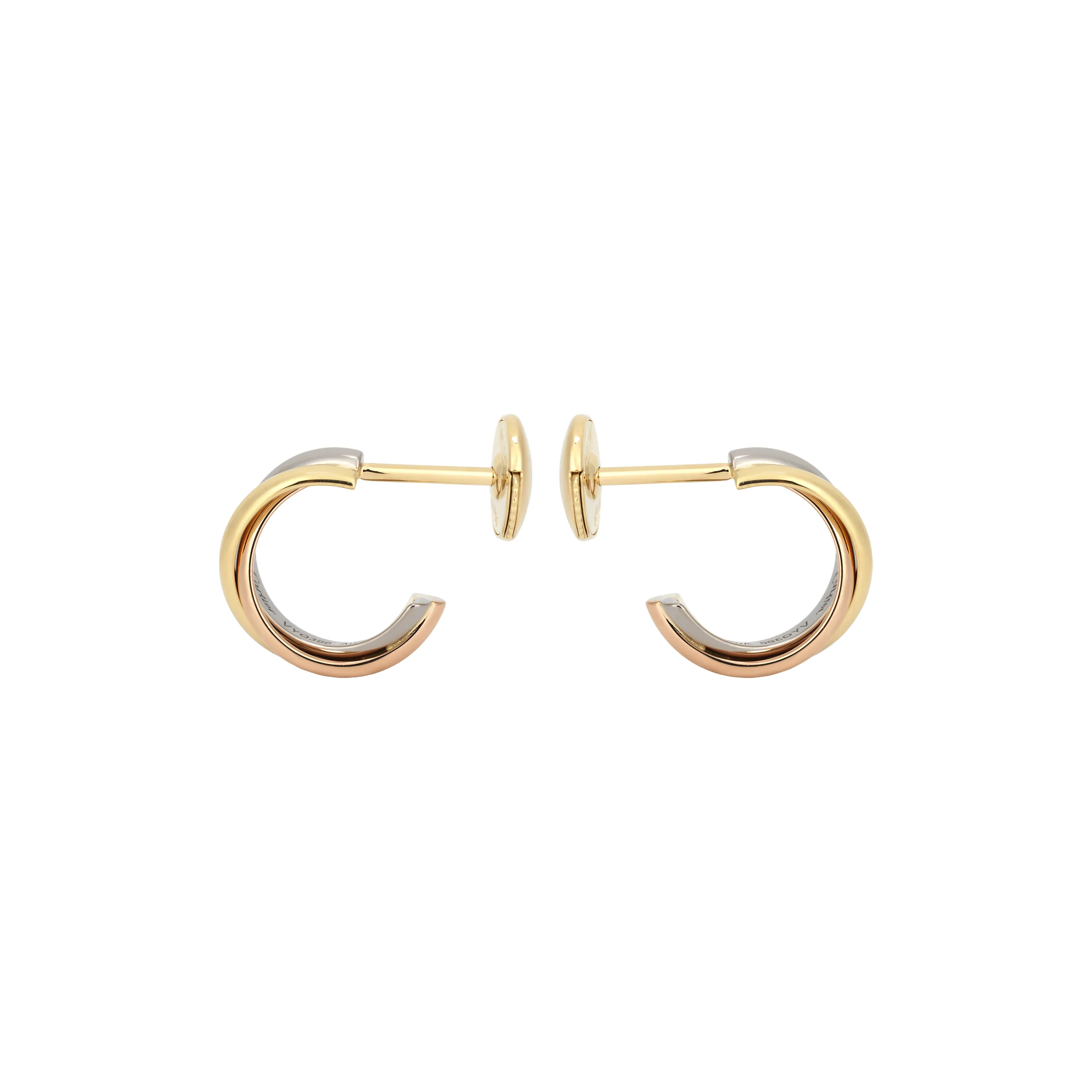 CARTIER 18K Gold Earrings Women's
