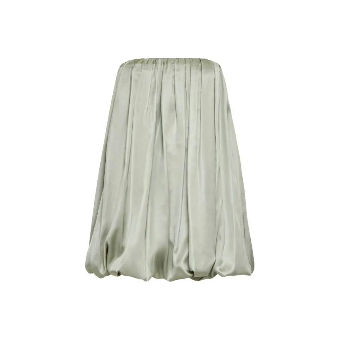 Miu Miu pussy bow detail frill dress Strapless Dress