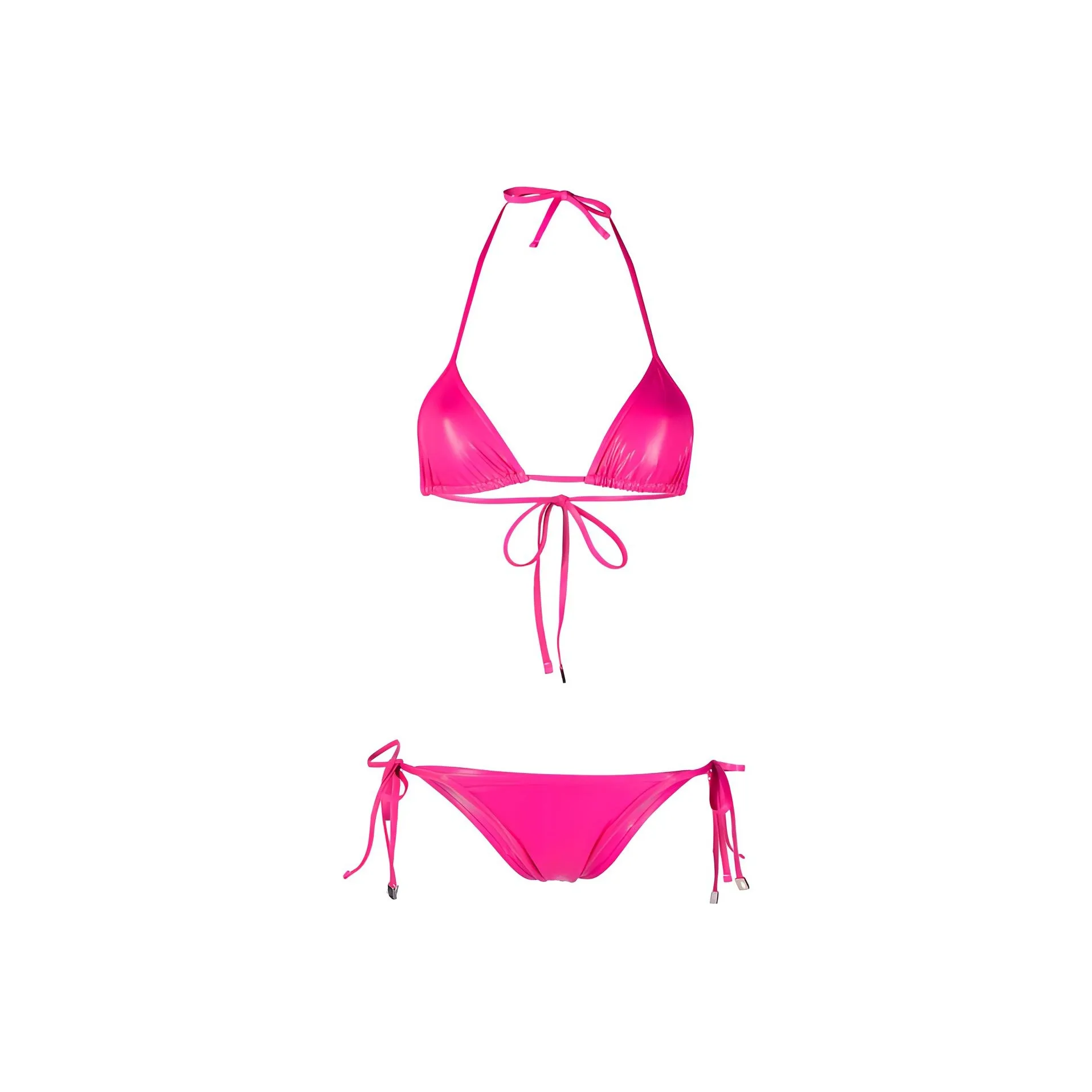 The Attico Triangle Cup Side tie Bikini