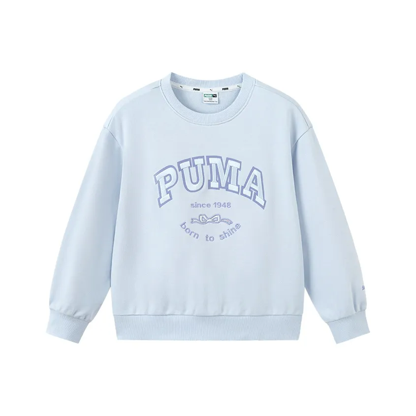 PUMA Толстовка Sportstyle Collection Graphic Розово-синий Дети 3-7 лет