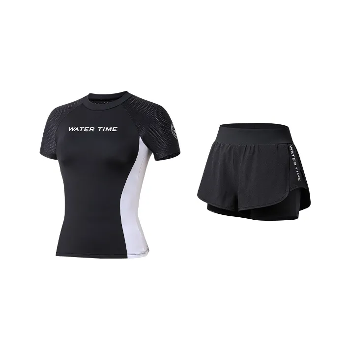 Watertime Черно-белая панда Женские Двухкомпонентные Купальники