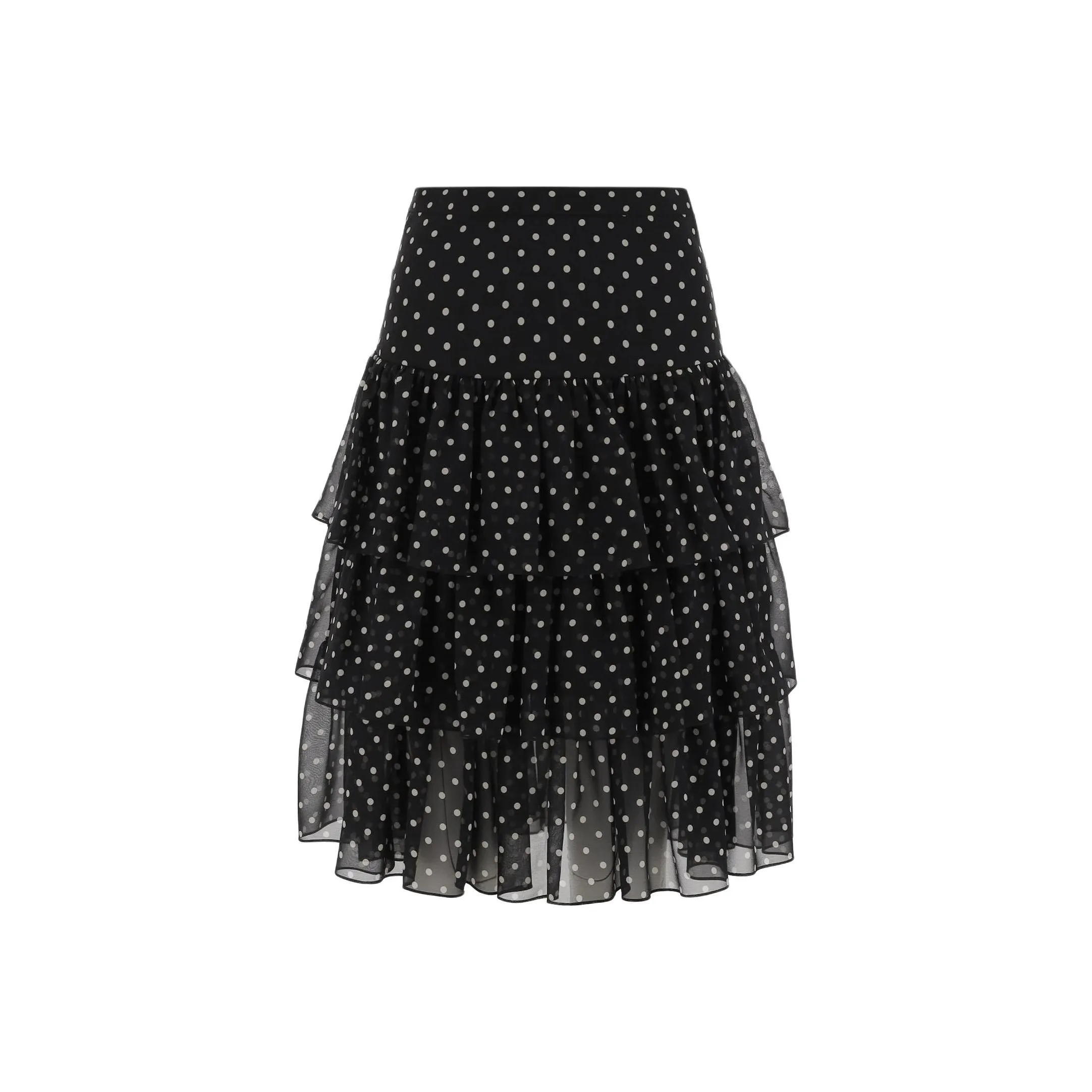 Valentino Casual Short Skirts Women's Black