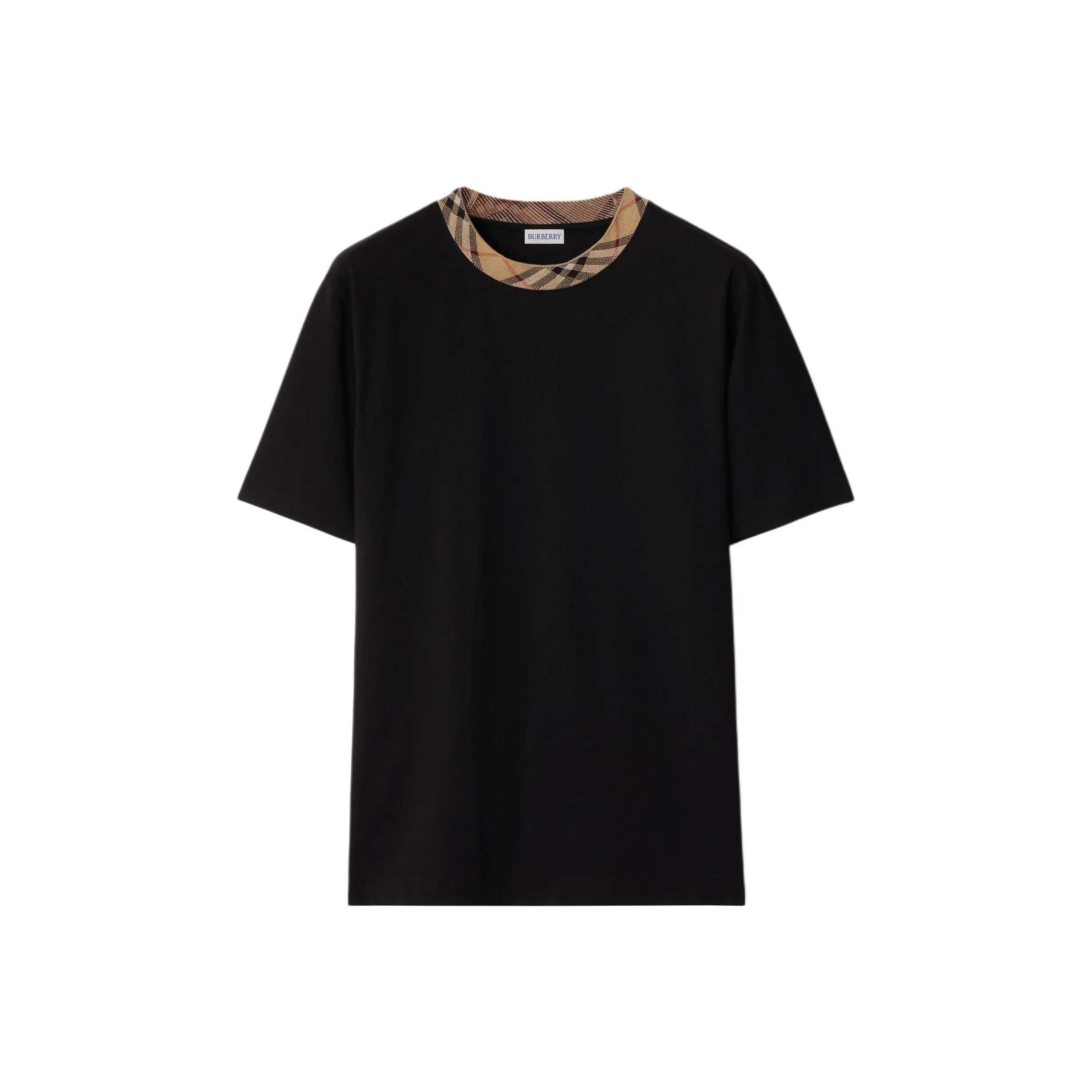 Burberry SS25 T-Shirt Мужской Черный