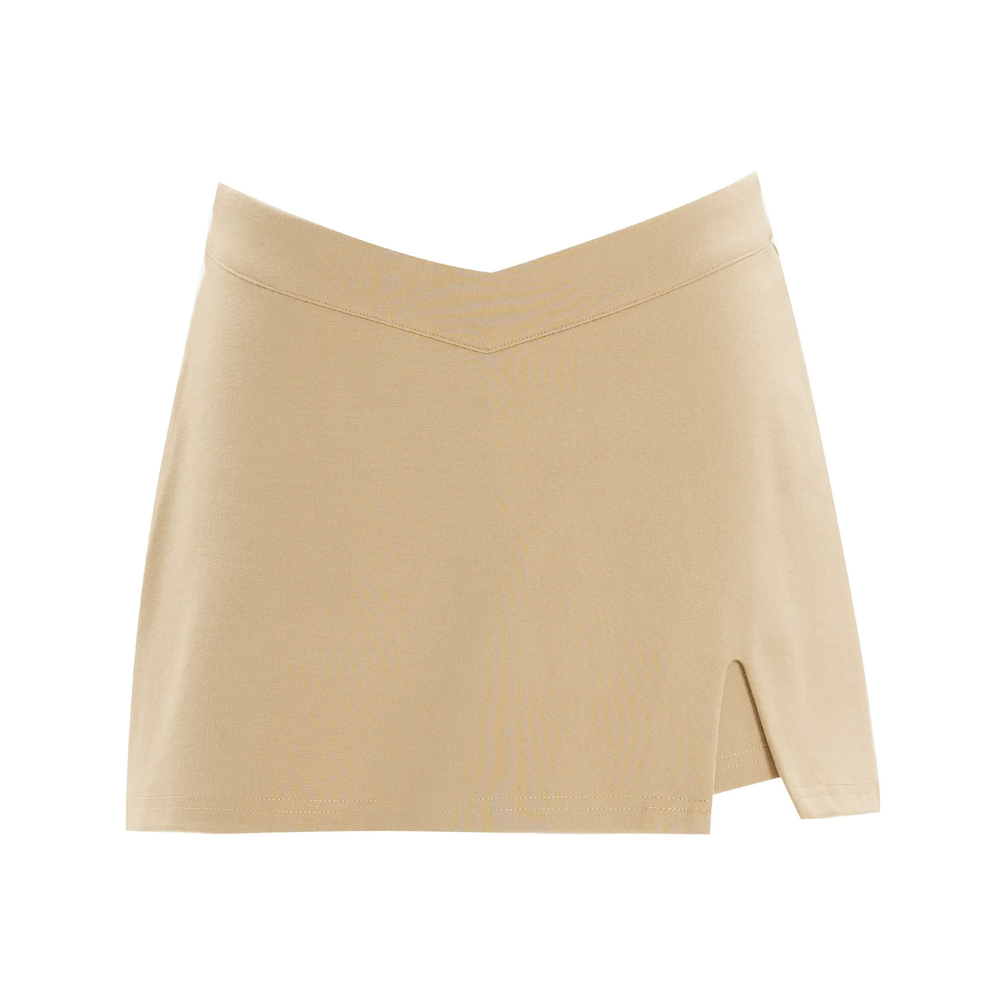 Розовый Повседневный Короткий Юбка Женская