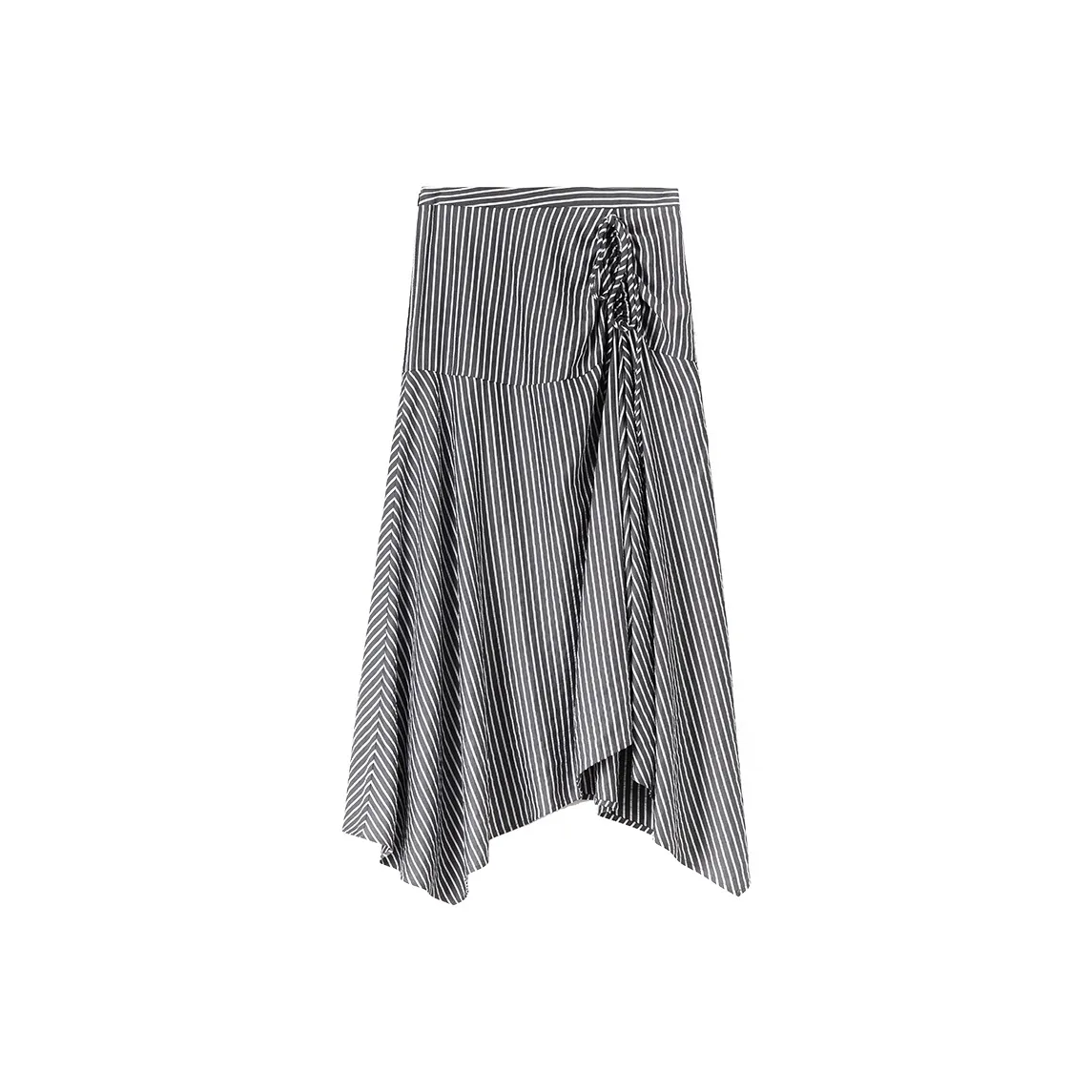 SENTUBILA Черно-белые полосы Женские Повседневные длинные юбки