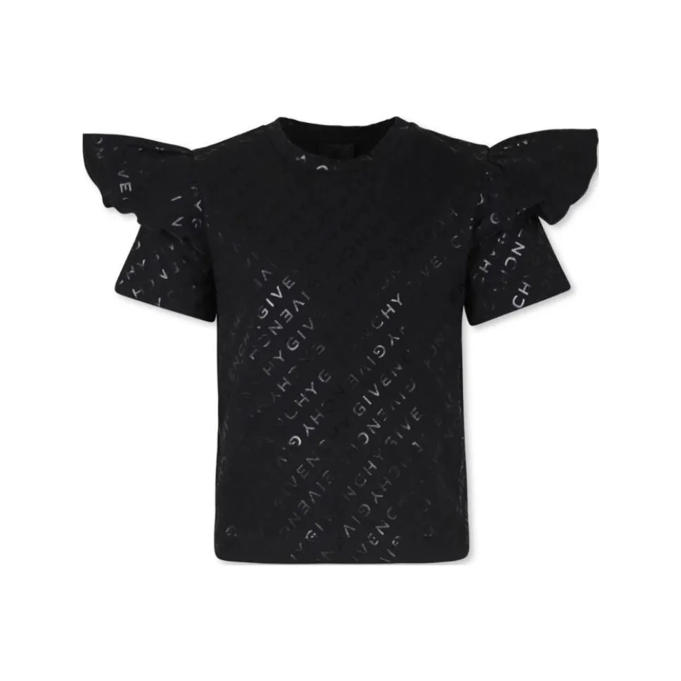 GIVENCHY SS24 T-Shirt Черный Детский