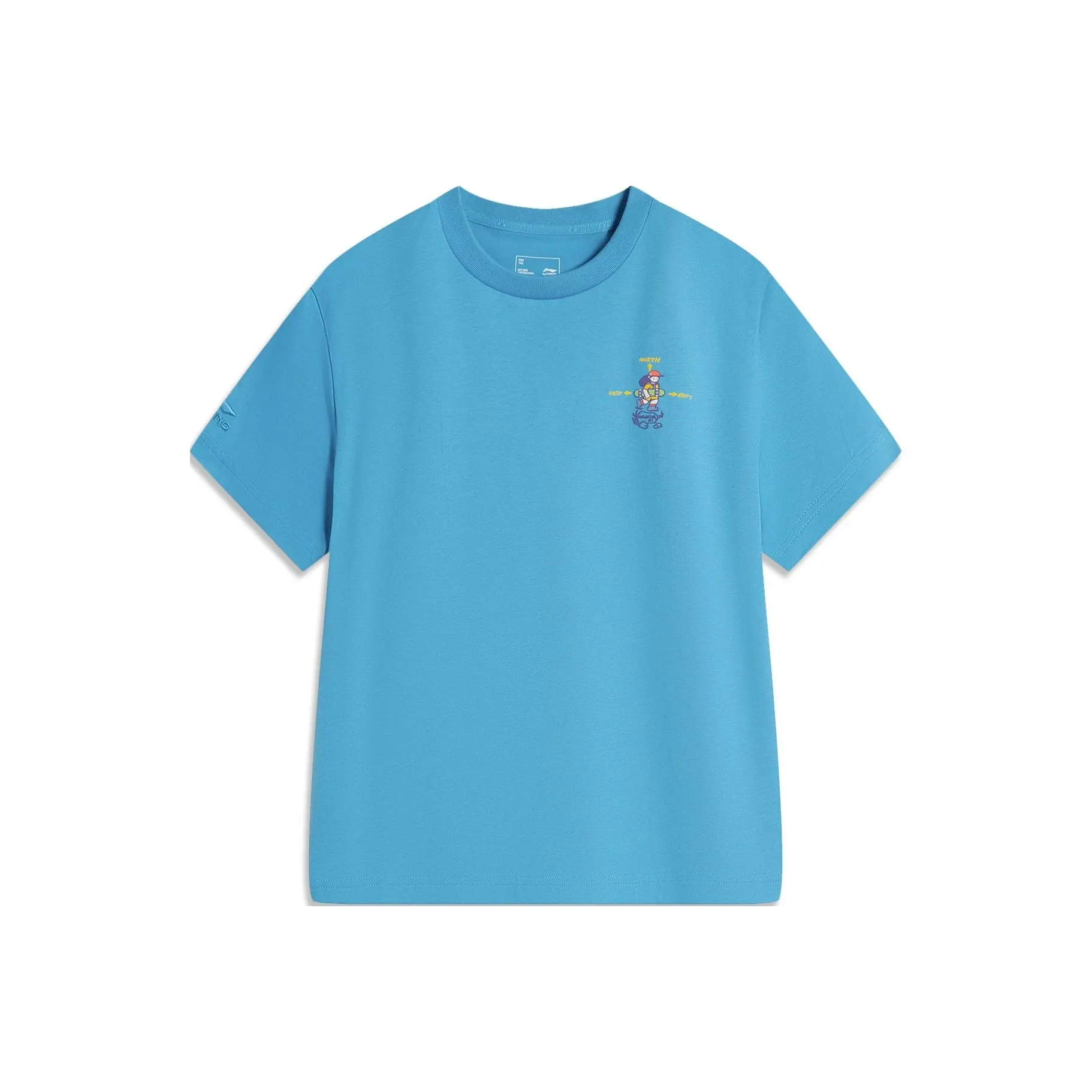 LINING YOUNG Sports Life Collection Т-рубашка Детская Темно-Озёрный Синий