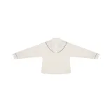 애프리콧 (스탠드-업 칼라 셔츠)