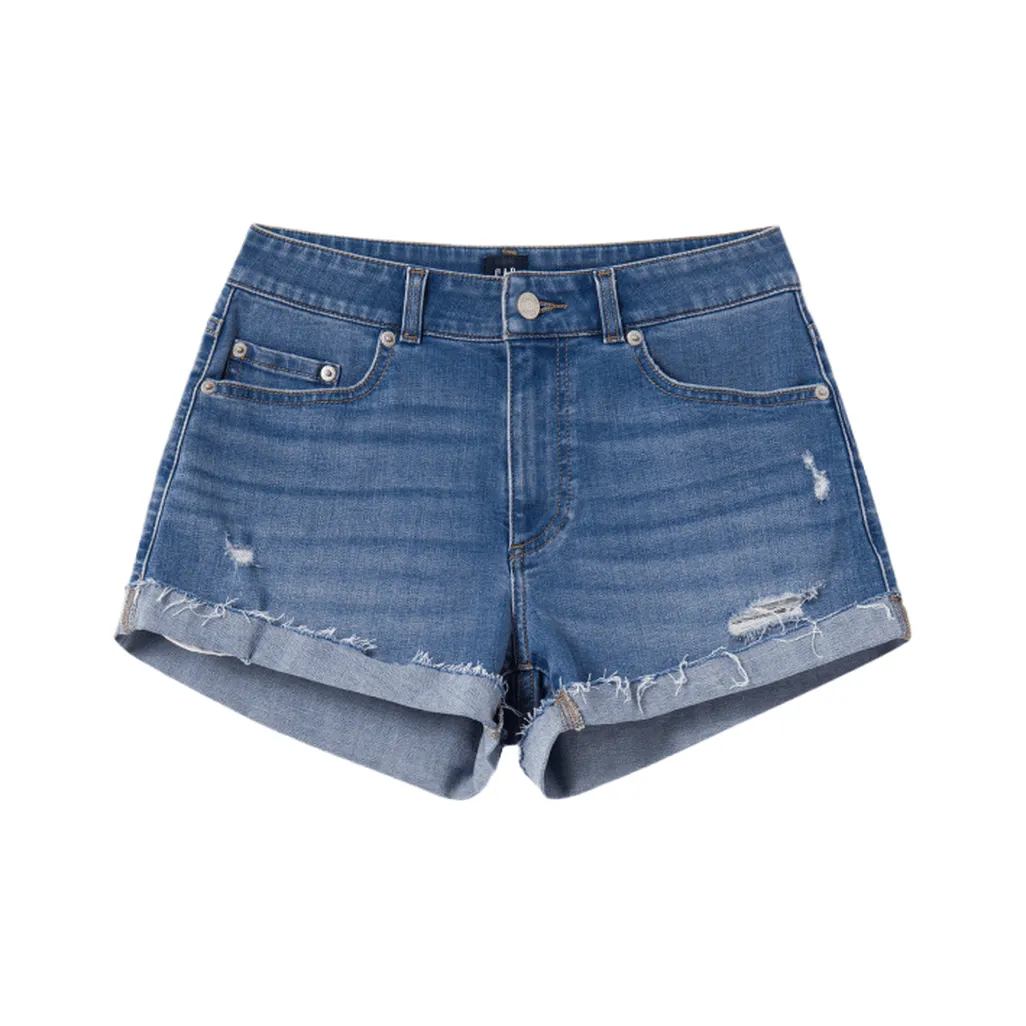 GAP Denim Shorts Women's Dark Blue