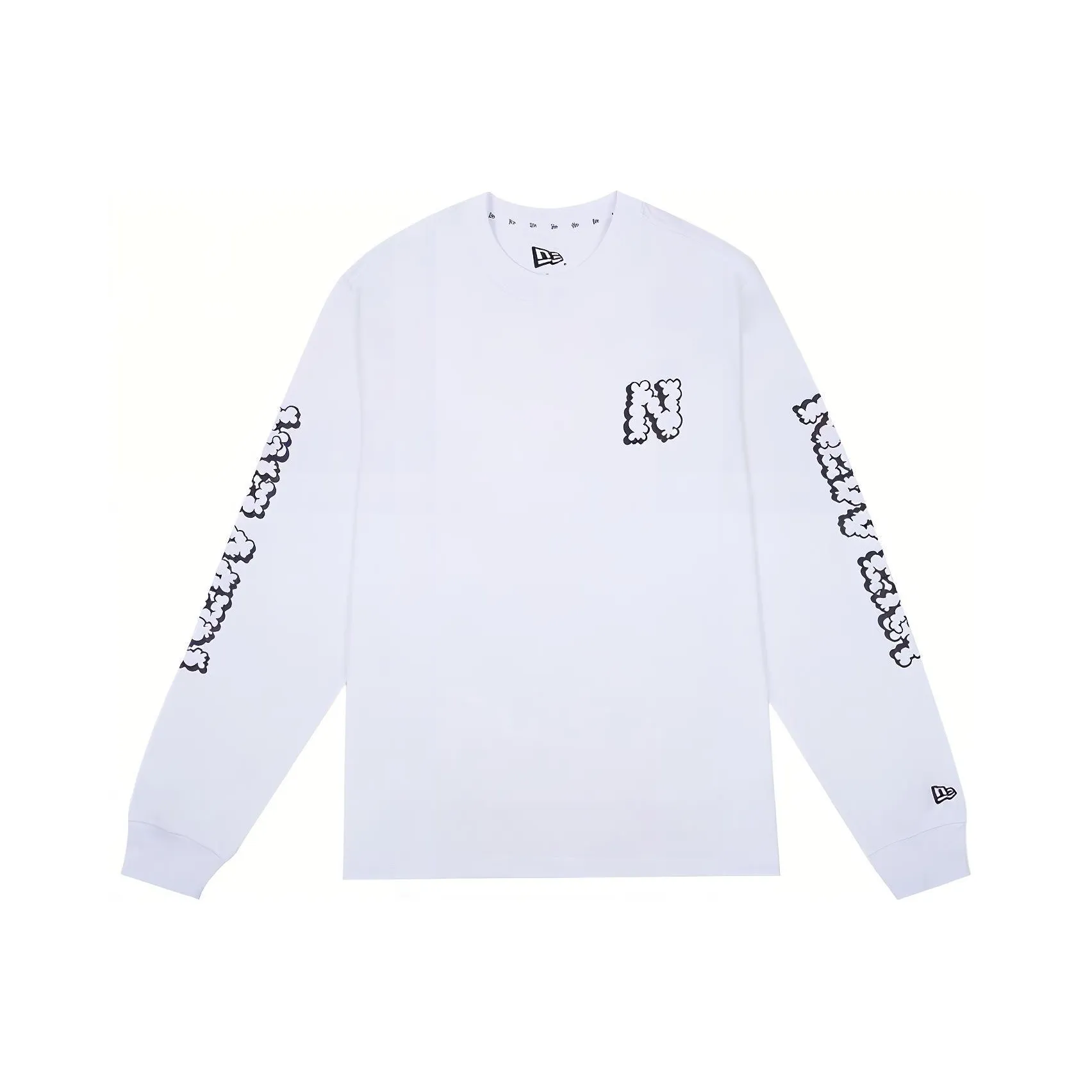 New Era Белый Унисекс Футболка